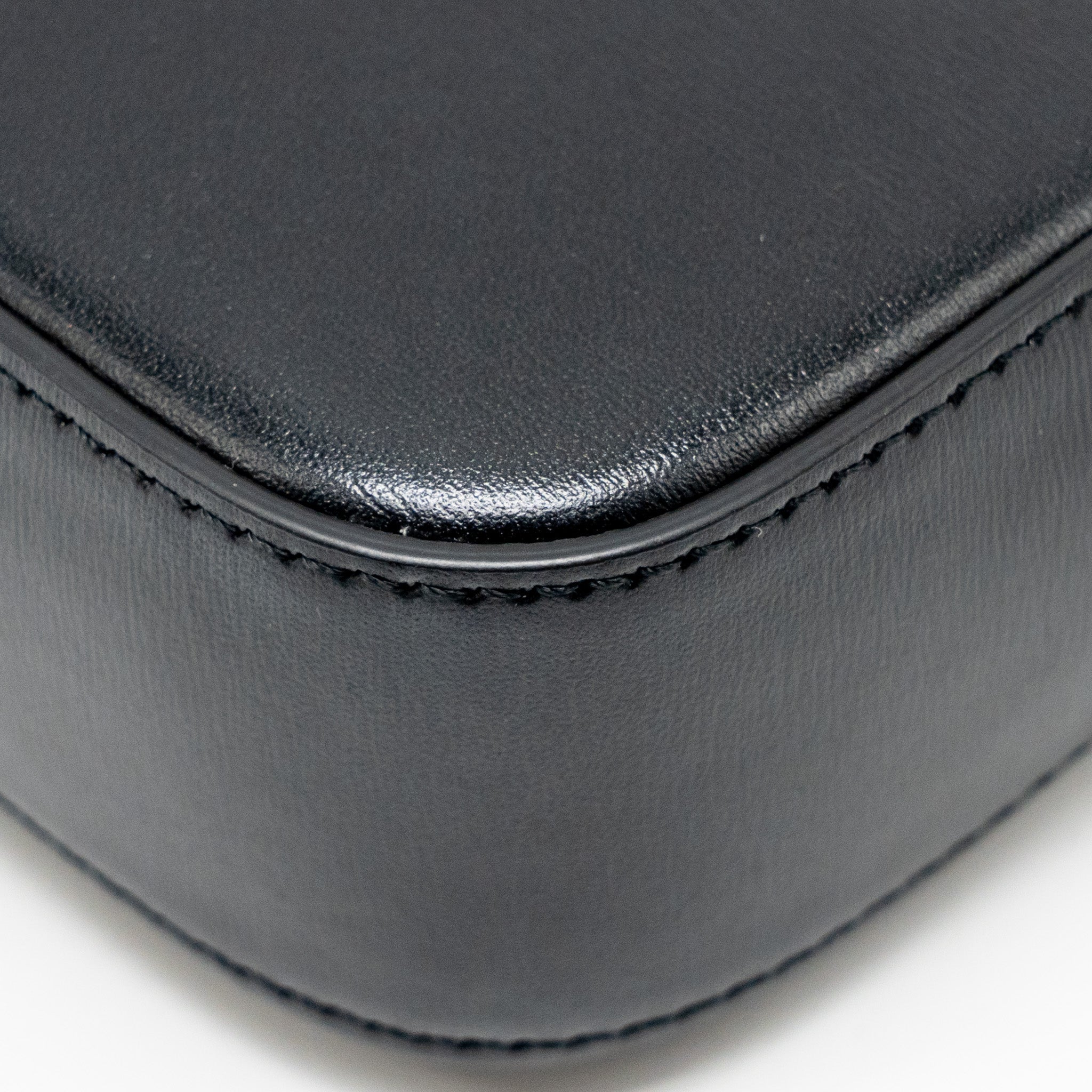 CELINE MINI CLAUDE CALFSKIN BLACK GHW