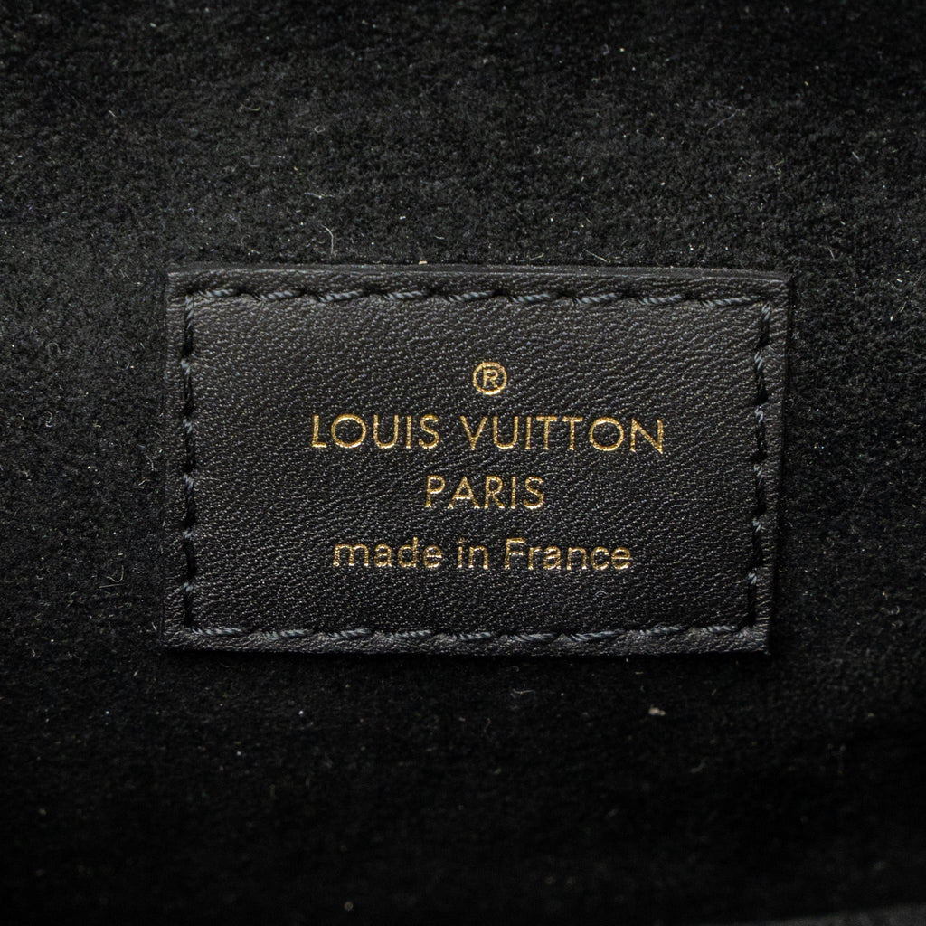 LOUIS VUITTON MONTSOURIS BACKPACK MONOGRAM EMPREINTE BLACK GHW (NEW VERSION)
