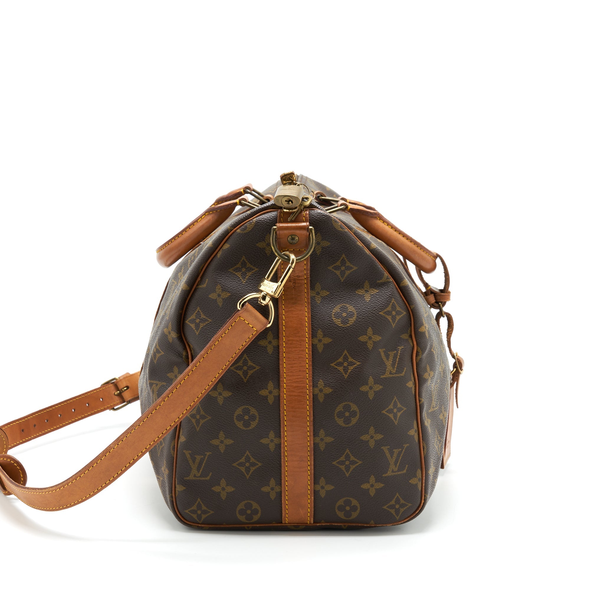 LOUIS VUITTON VINTAGE KEEPALL 45 MONOGRAM CANVAS