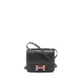 HERMES CONSTANCE MINI MARBLE LOCK SWIFT BLACK/MULTICOLOUR SHW