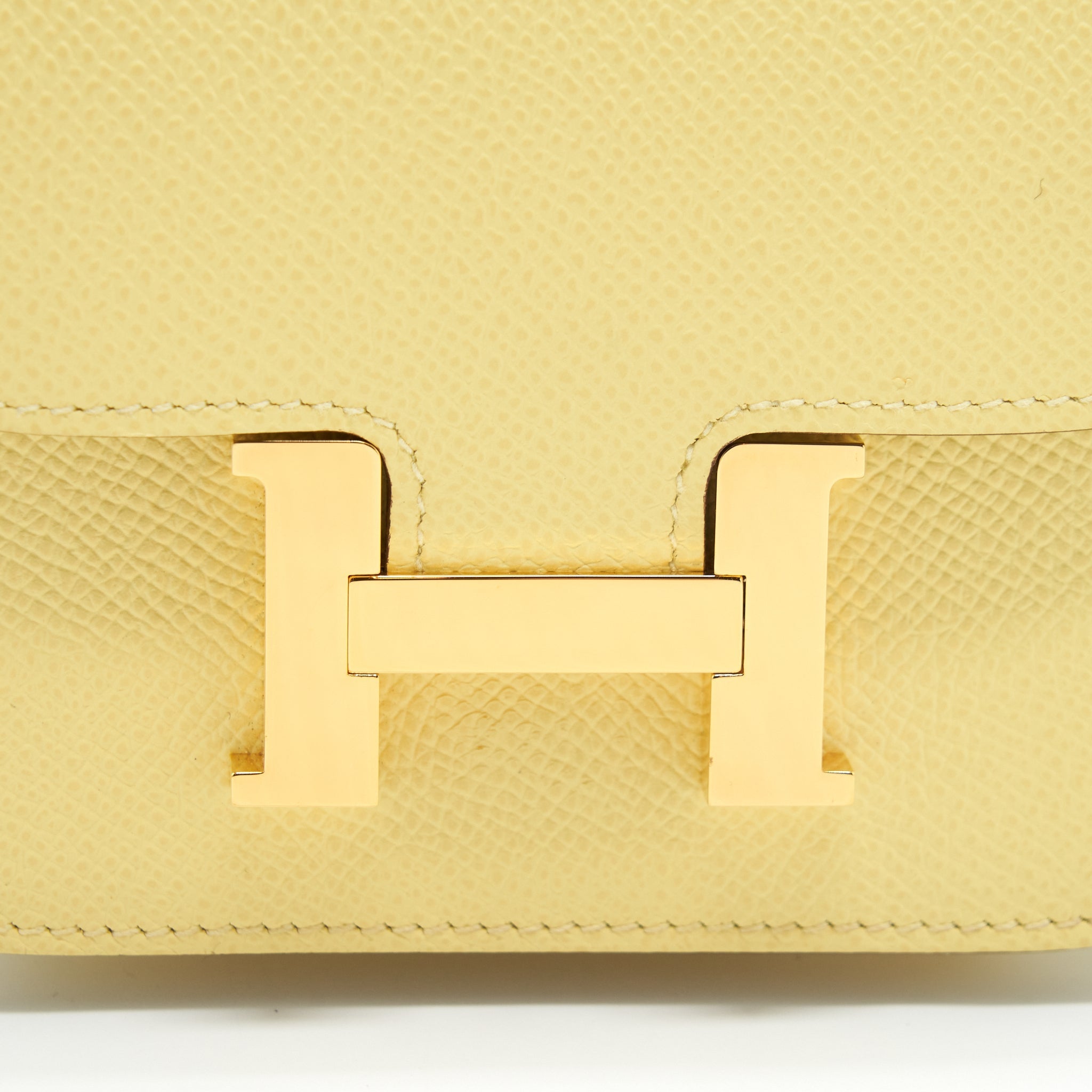 HERMES CONSTANCE SLIM EPSOM JAYNE POUSSIN GHW