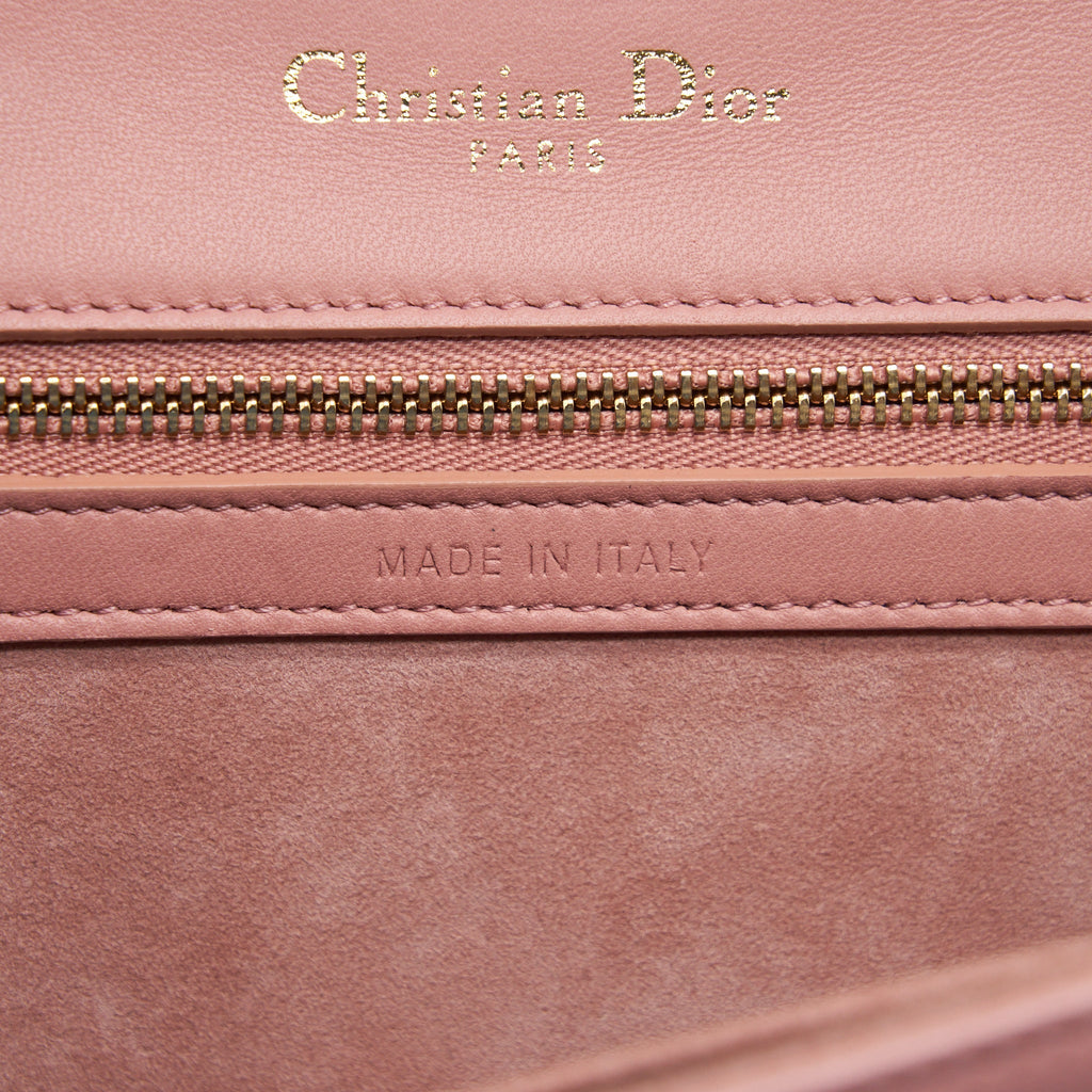 DIOR SMALL DIORAMA BAG LAMBSKIN PINK LGHW