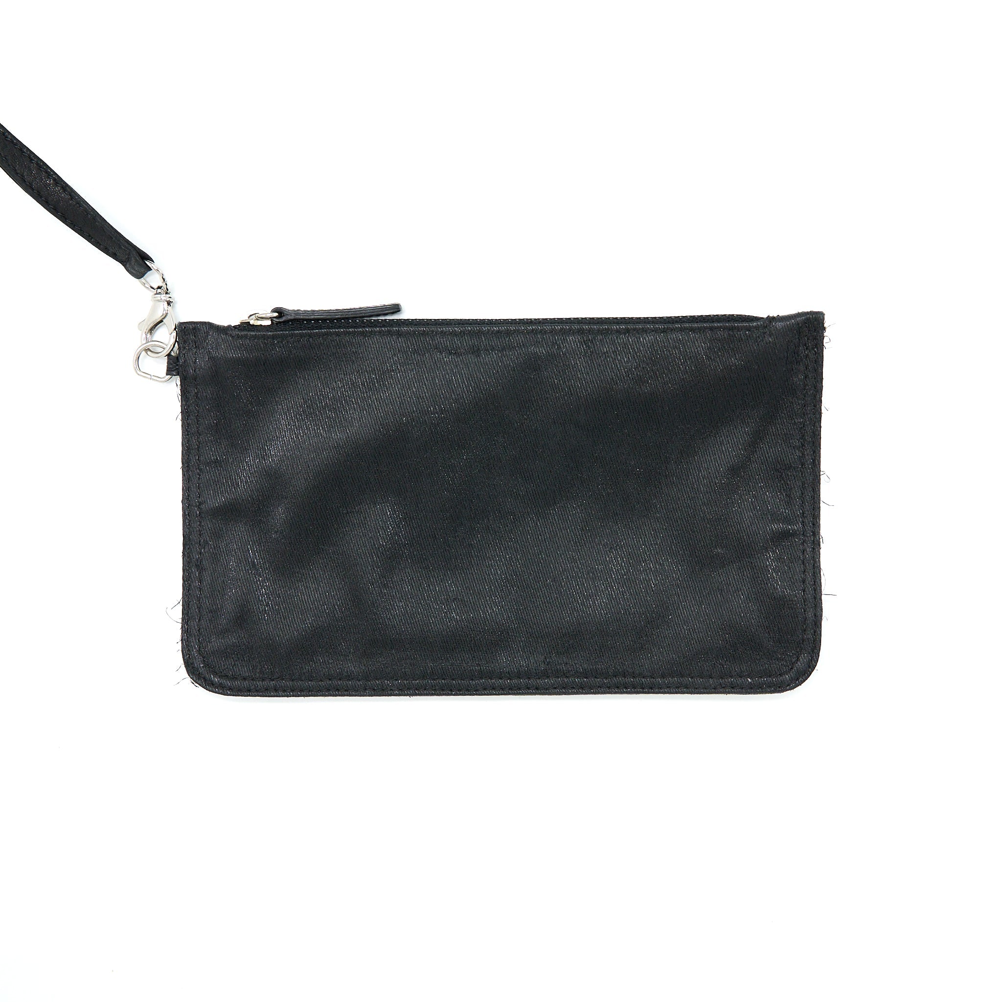 CHANEL QUILTED CHAIN AROUND MAXI FLAP BAG LAMBSKIN BLACK SHW