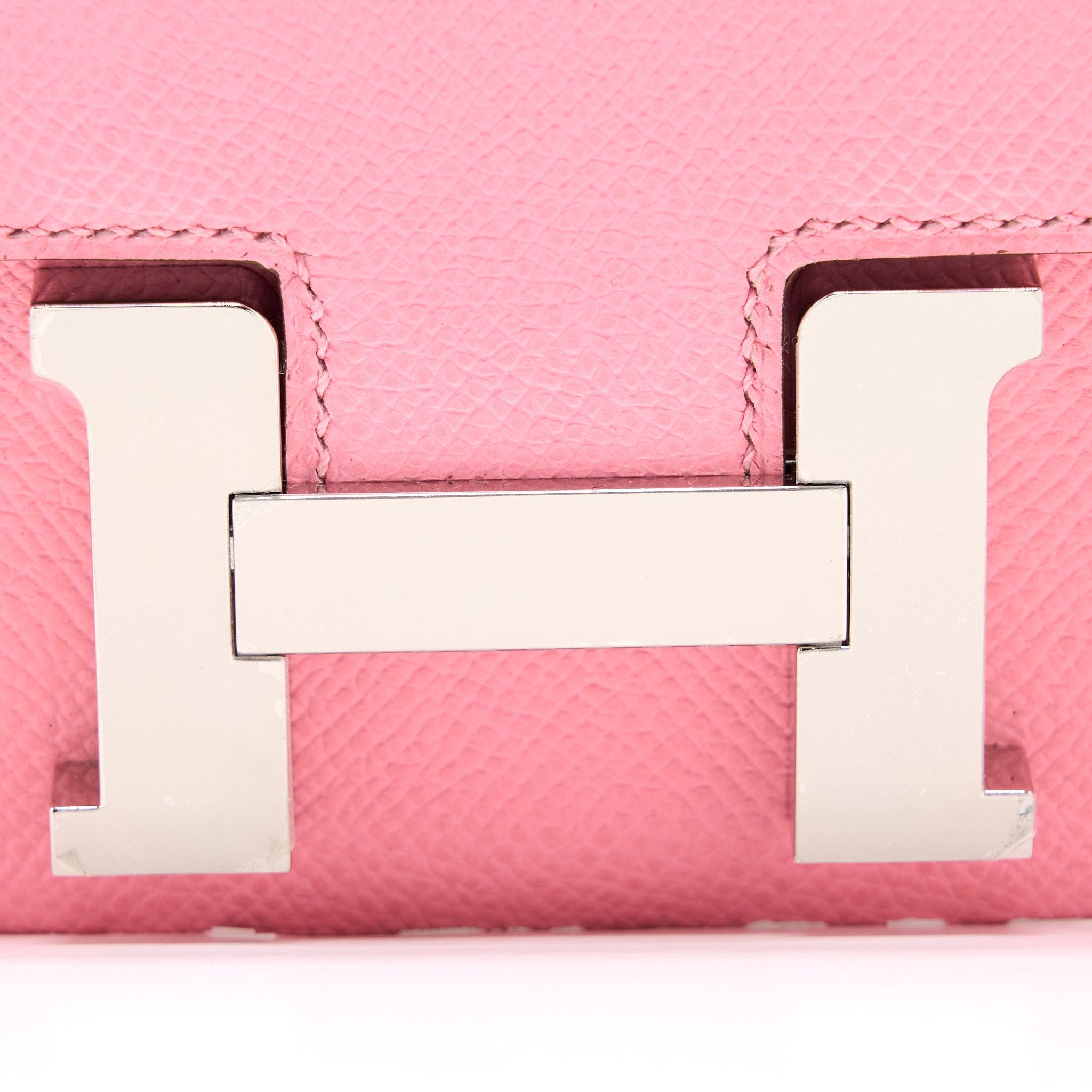 HERMES MINI CONSTANCE EPSOM 1Q ROSE CONFETTI SHW