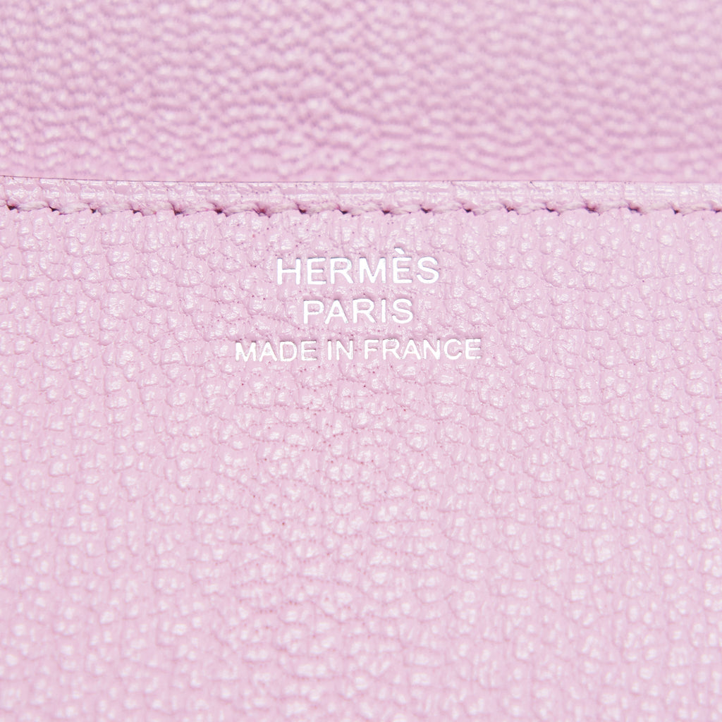 HERMES CLIC 16 WALLET MYSORE X9 MAUVE SYLVESTRE SHW