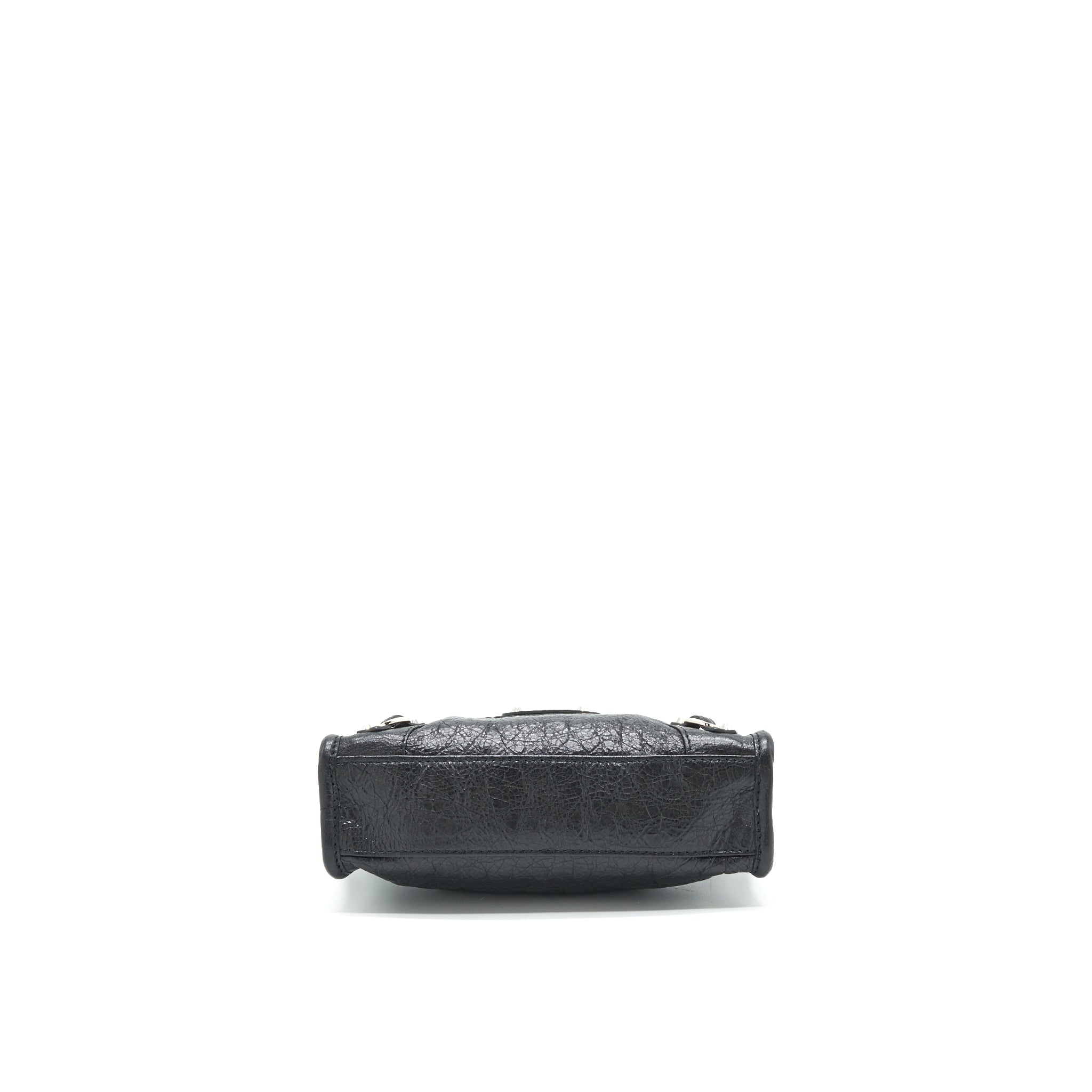 BALENCIAGA NANO CITY BAG BLACK SHW