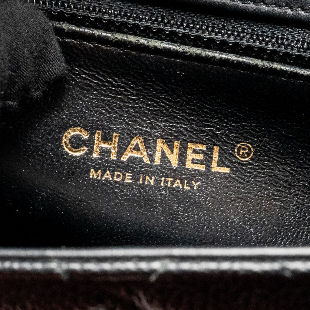 CHANEL FILIGREE FLAP BAG CAVIAR BLACK GHW