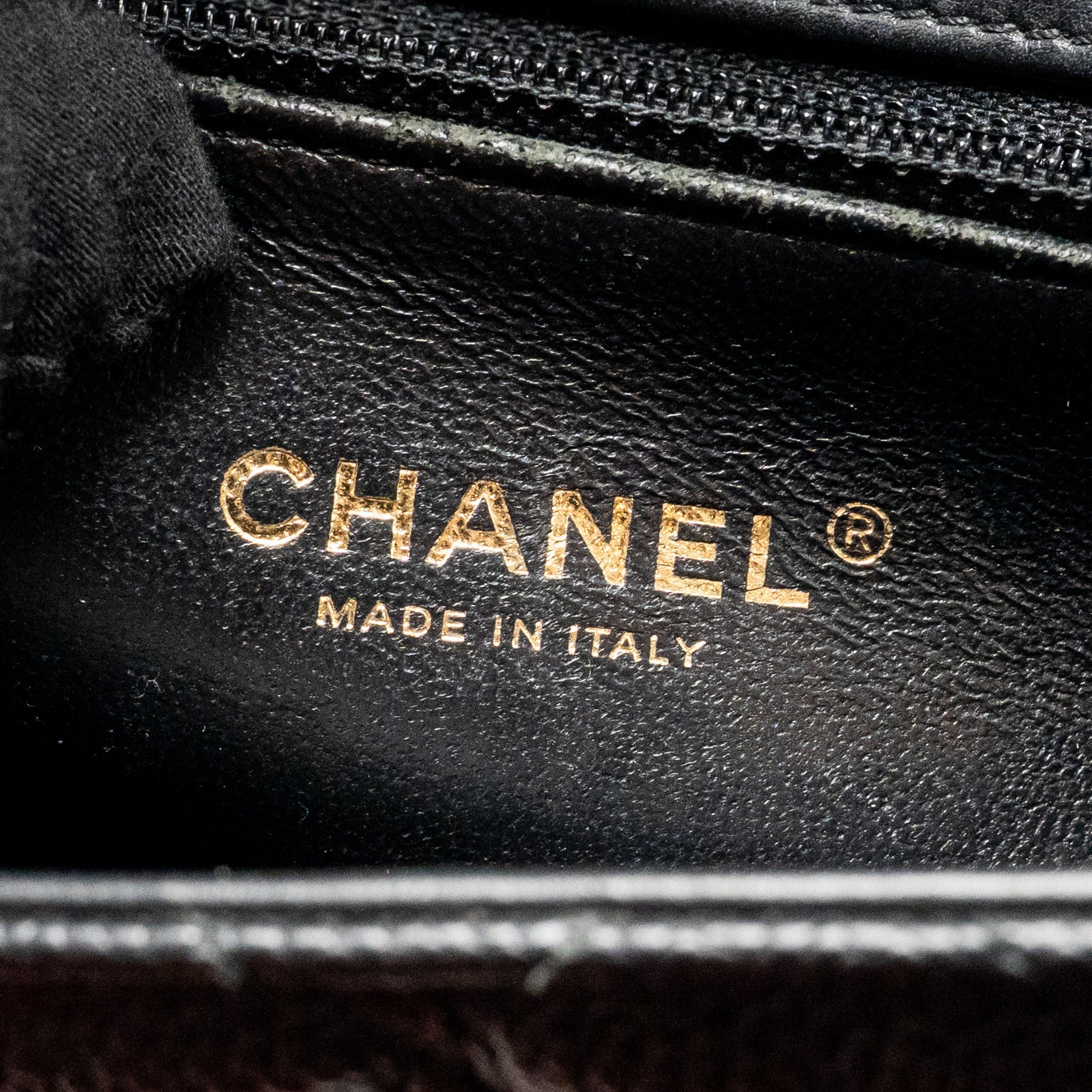 CHANEL FILIGREE FLAP BAG CAVIAR BLACK GHW