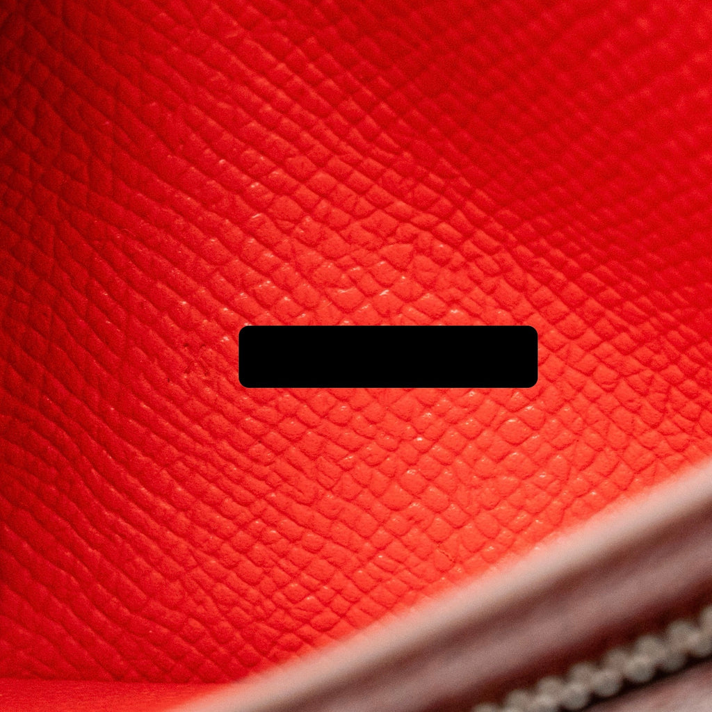 HERMES BÉARN WALLET EPSOM TOMATO RED SHW