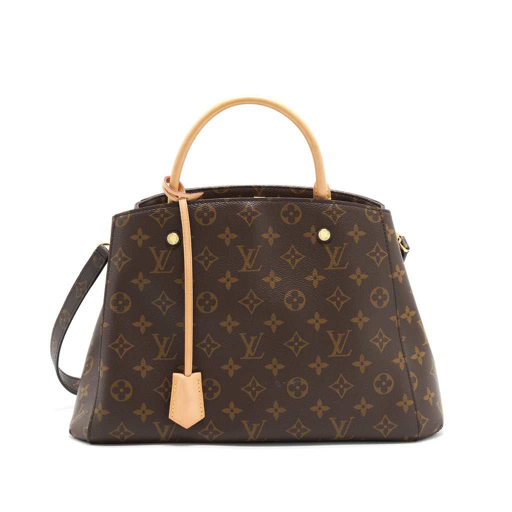 LOUIS VUITTON MONTAIGNE BAG MM MONOGRAM