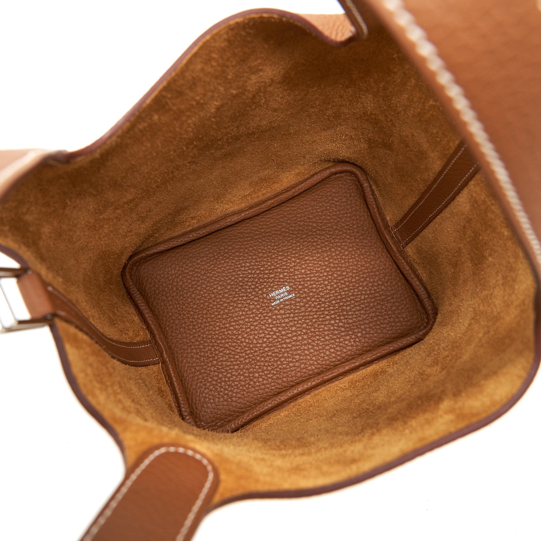 HERMES PICOTIN 18 LOCK BAG GOLD SHW