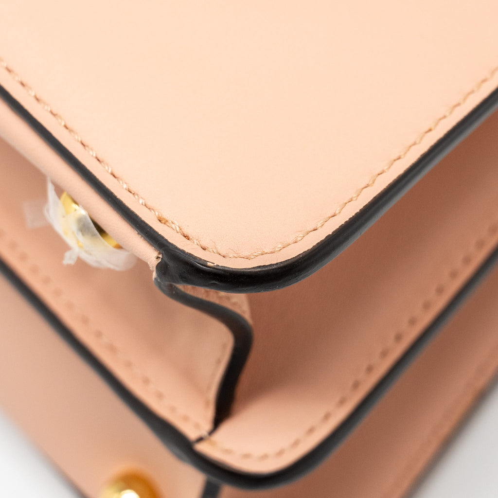FENDI MEDIUME PEEKABOO ISEEU TOTE LAMBSKIN LIGHT PINK GHW