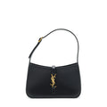 SAINT LAURENT/YSL LE5 A7 HOBO BAG SMOOTH CALFSKIN BLACK GHW