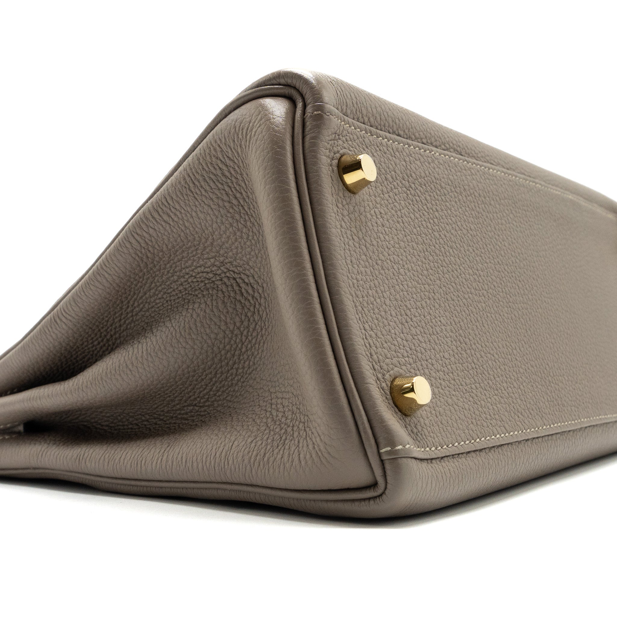 HERMES KELLY 28 TOGO GRIS ASPHALT GHW