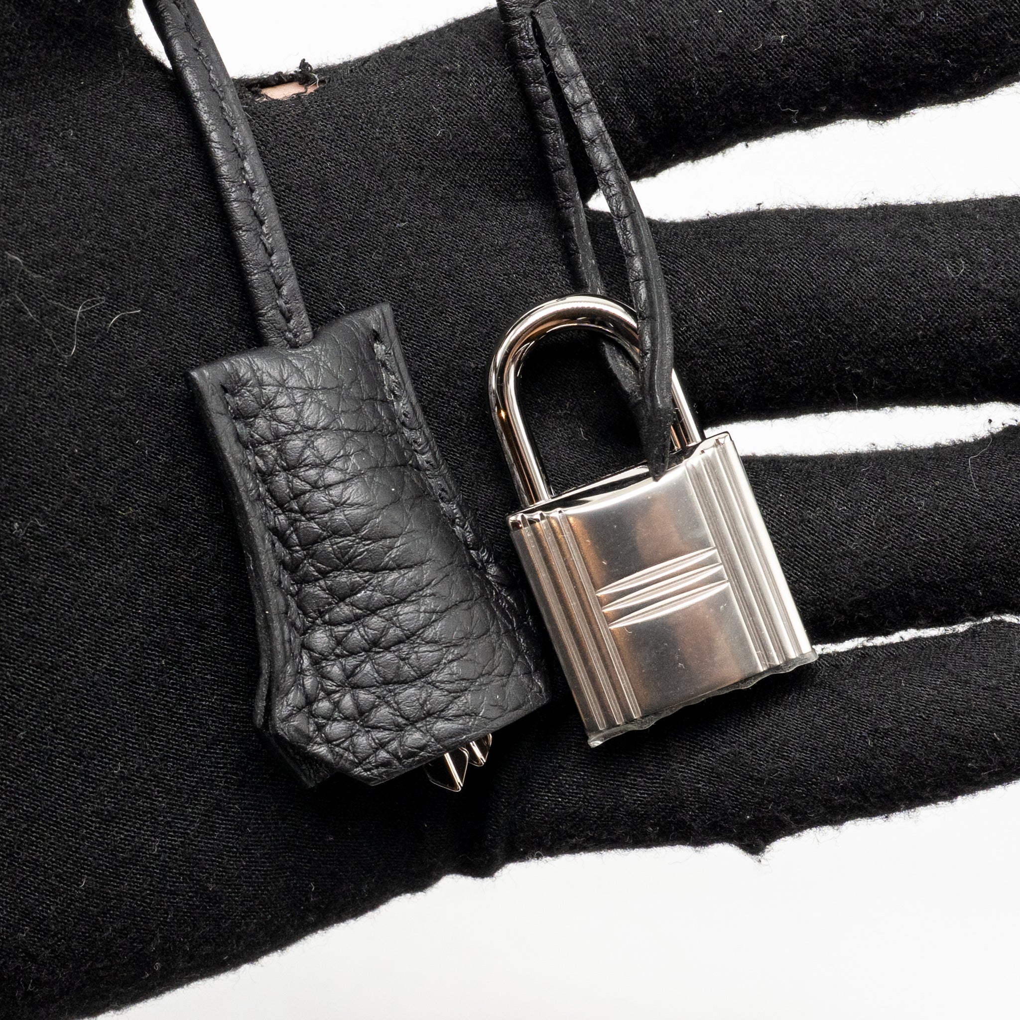 HERMES KELLY MESSENGER PM BAG TOGO BLACK SHW
