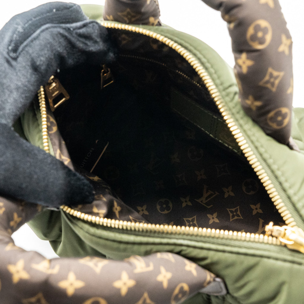 LOUIS VUITTON PILLOW SPEEDY 25 NYLON KHAKI GREEN/ MULTICOLOUR GHW (NEW VERSION)