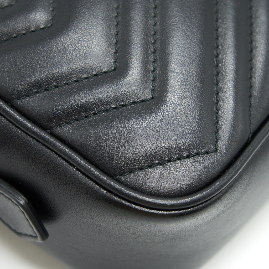 GUCCI MARMONT CAMERA BAG BLACK