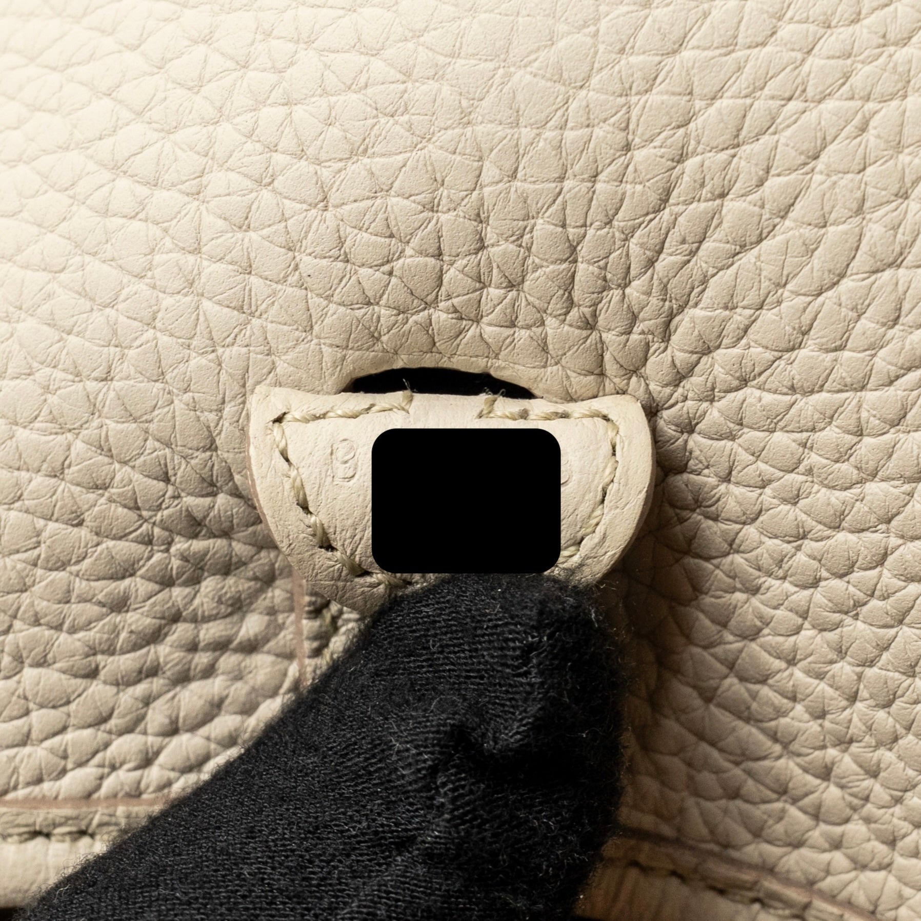 HERMES MINI EVELYNE CLEMENCE BETON GHW