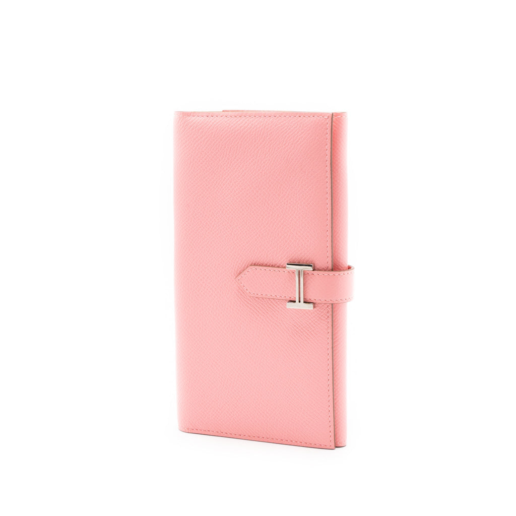 HERMES BEARN LONG WALLET EPSOM 1Q ROSE CONFETTI SHW