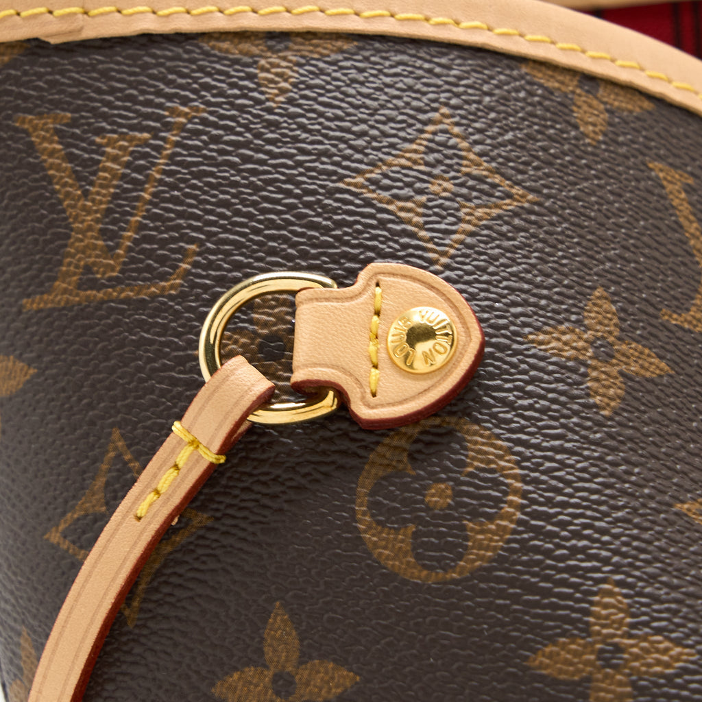 LOUIS VUITTON NEVERFULL MM MONOGRAM CANVAS GHW