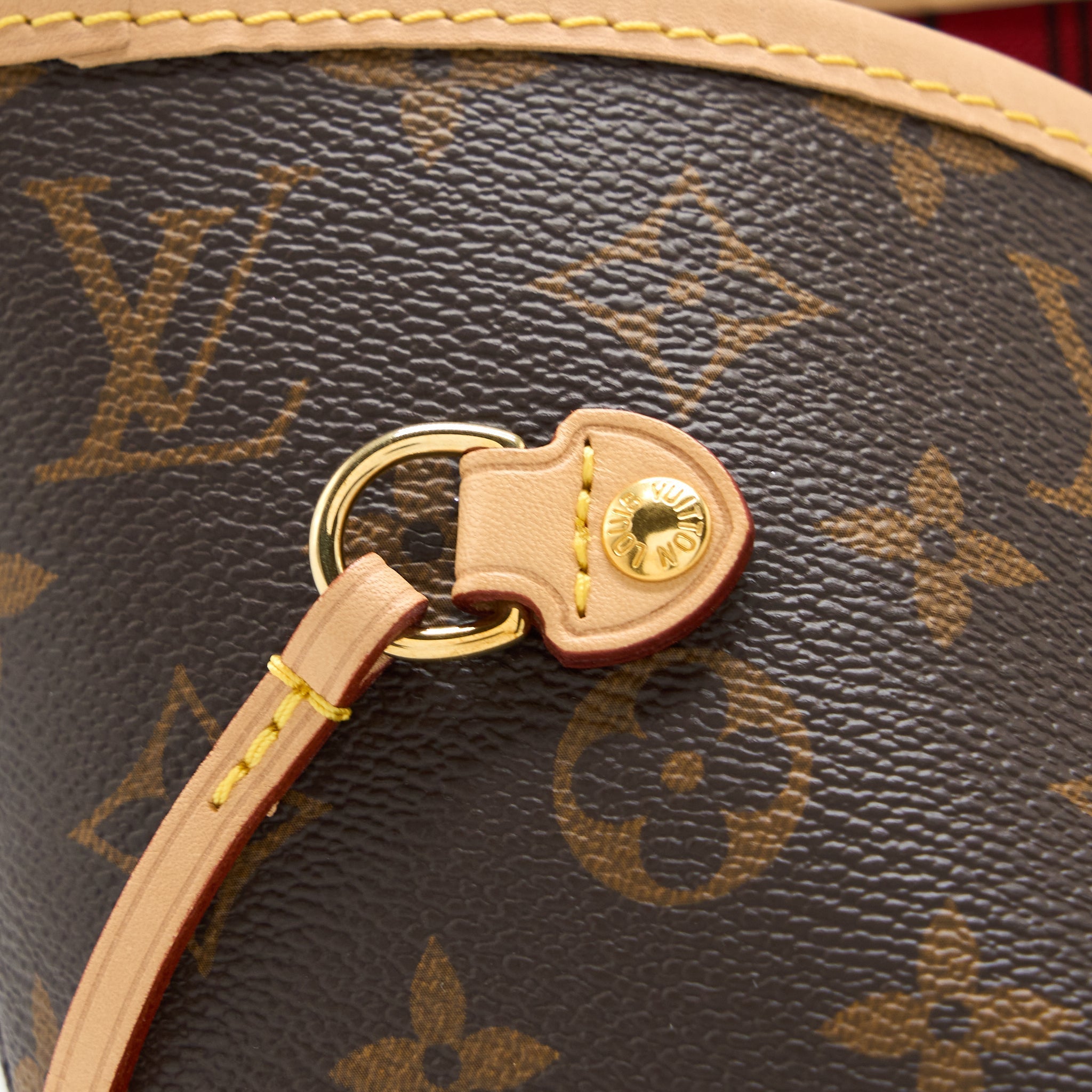 LOUIS VUITTON NEVERFULL MM MONOGRAM CANVAS GHW