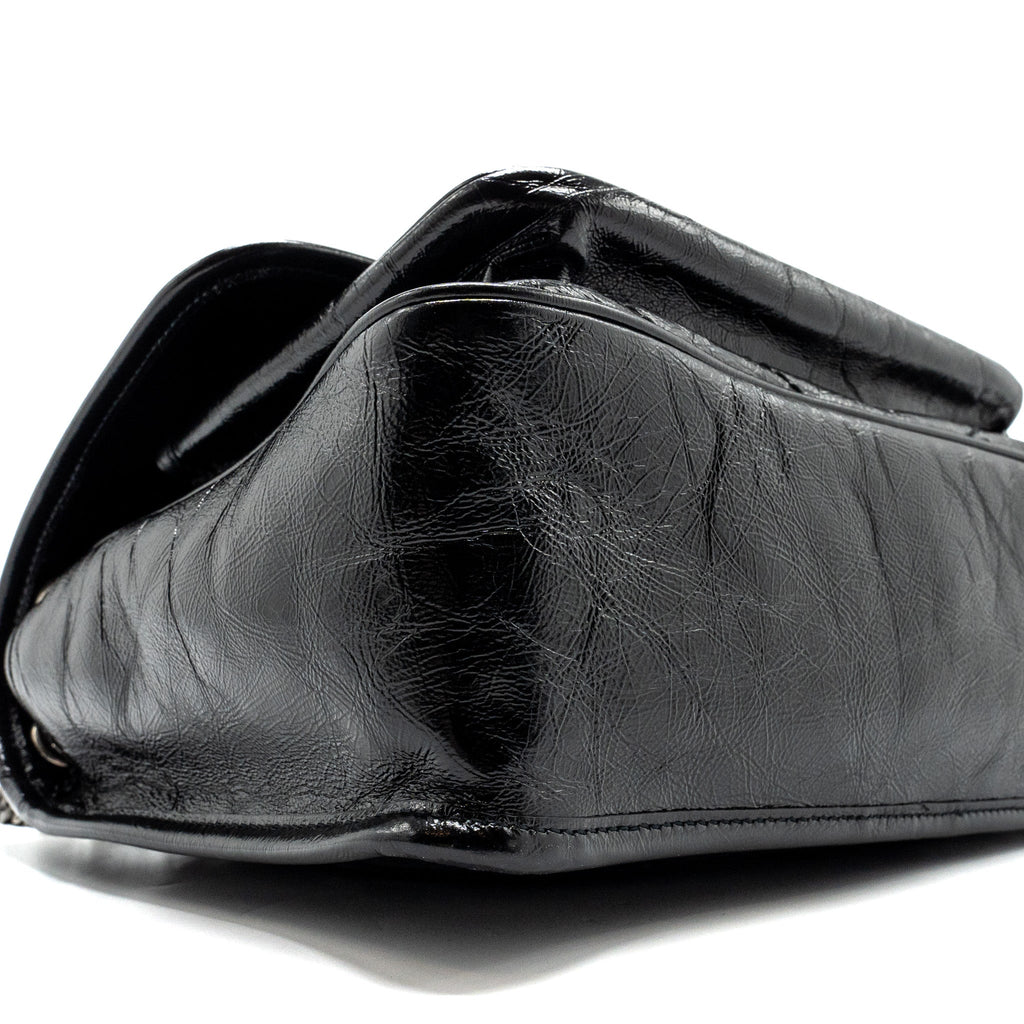 SAINT LAURENT/ YSL MEDIUM NIKI CALFSKIN BLACK SHW