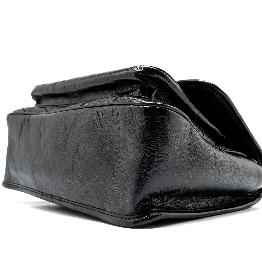 SAINT LAURENT/ YSL MEDIUM NIKI CALFSKIN BLACK SHW