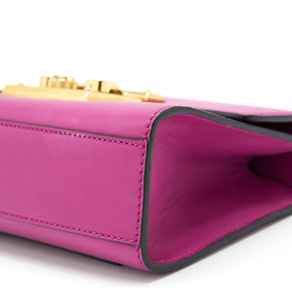 GUCCI SMALL PADLOCK PINK GHW