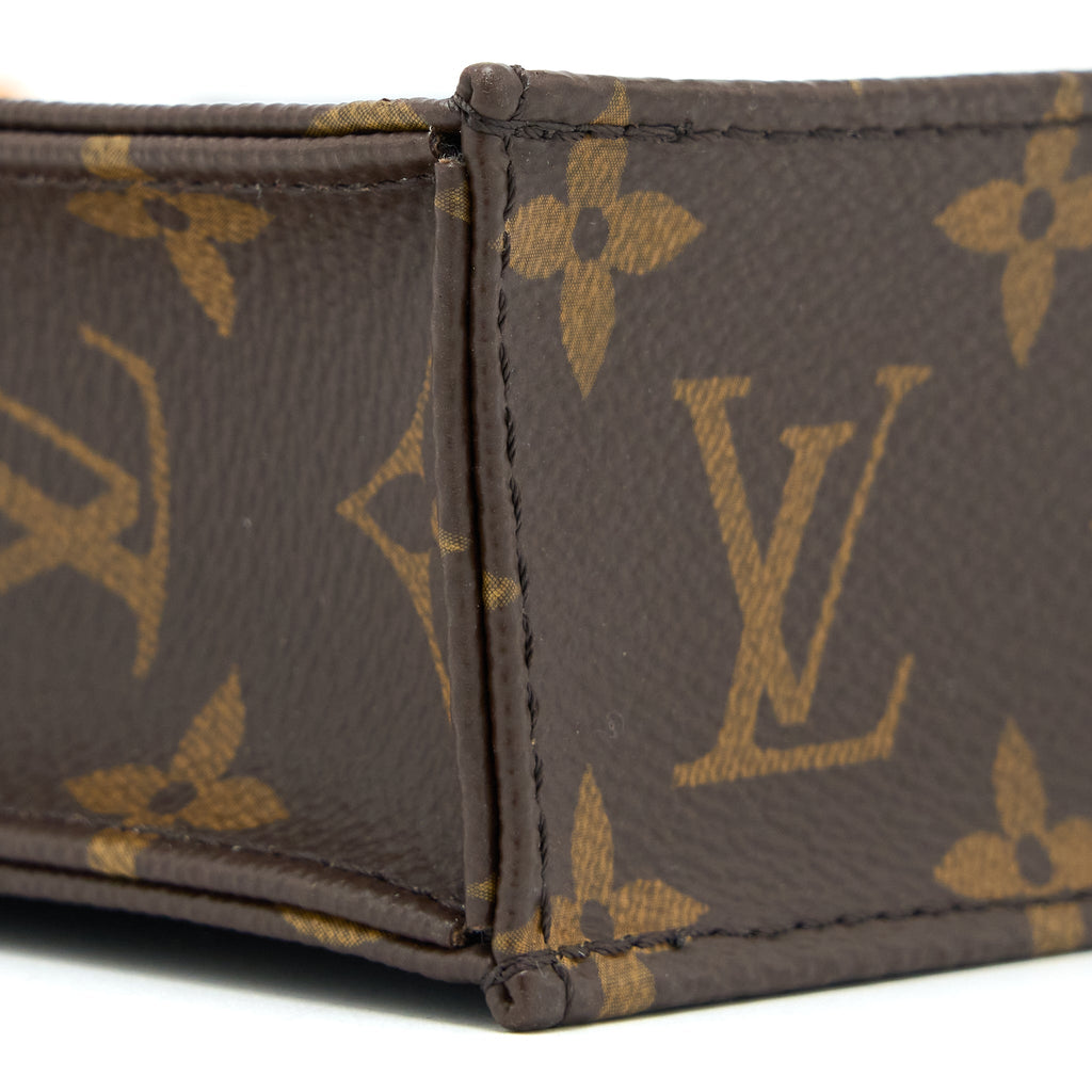 LOUIS VUITTON PETIT SAC PLAT MONOGRAM CANVAS GHW