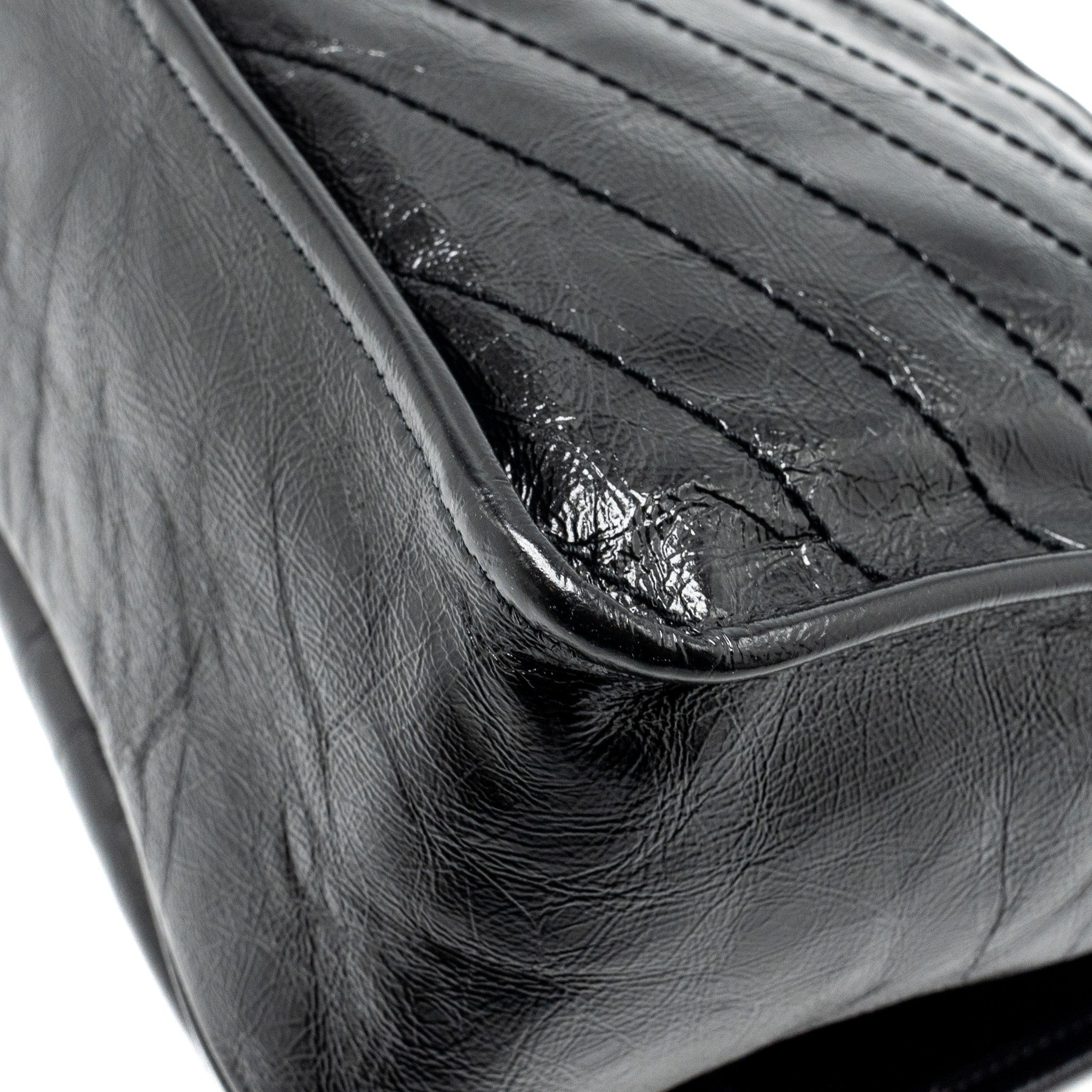 SAINT LAURENT/ YSL MEDIUM NIKI CALFSKIN BLACK SHW