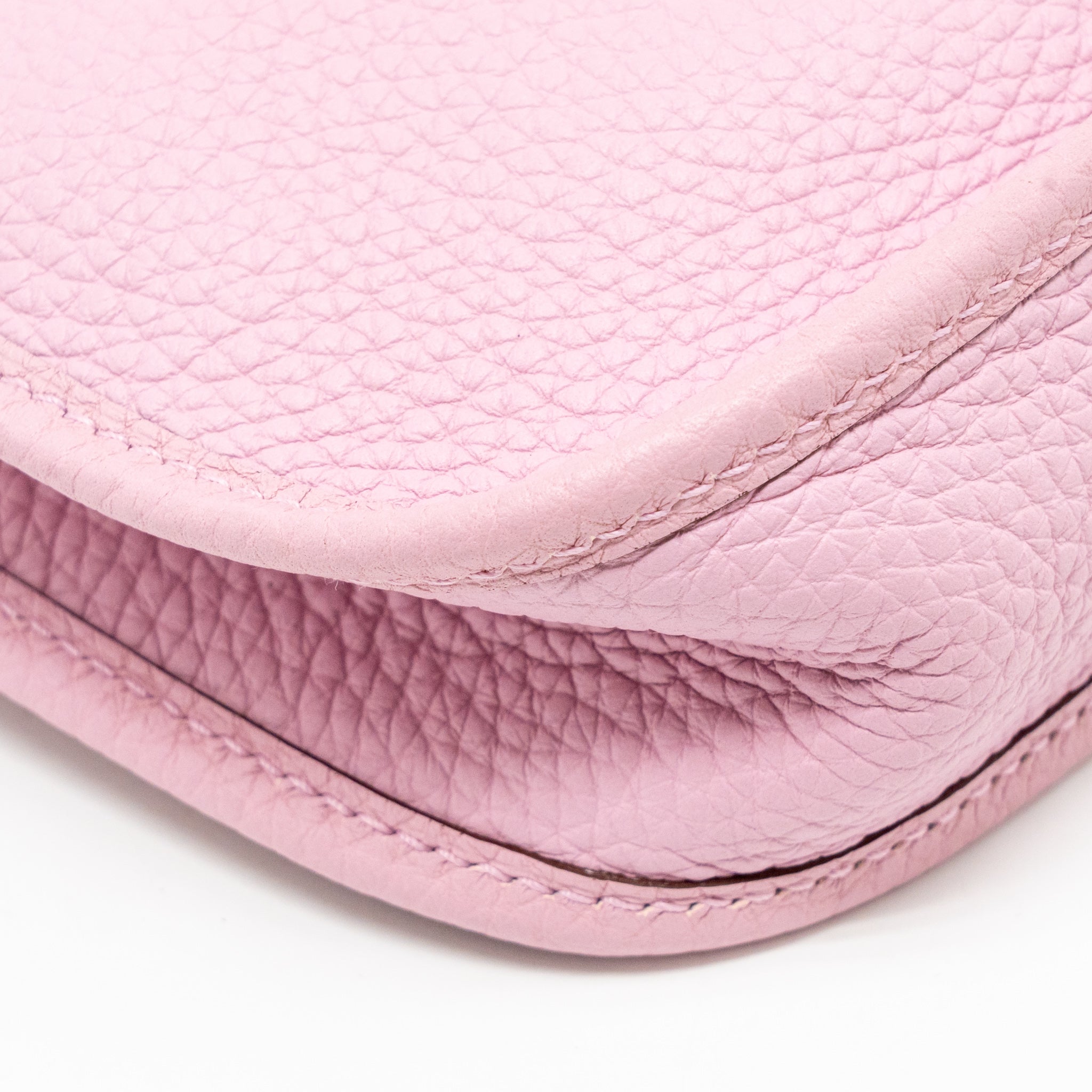 HERMES MINI EVELYNE CLEMENCE MAUVE SYLVESTRE SHW