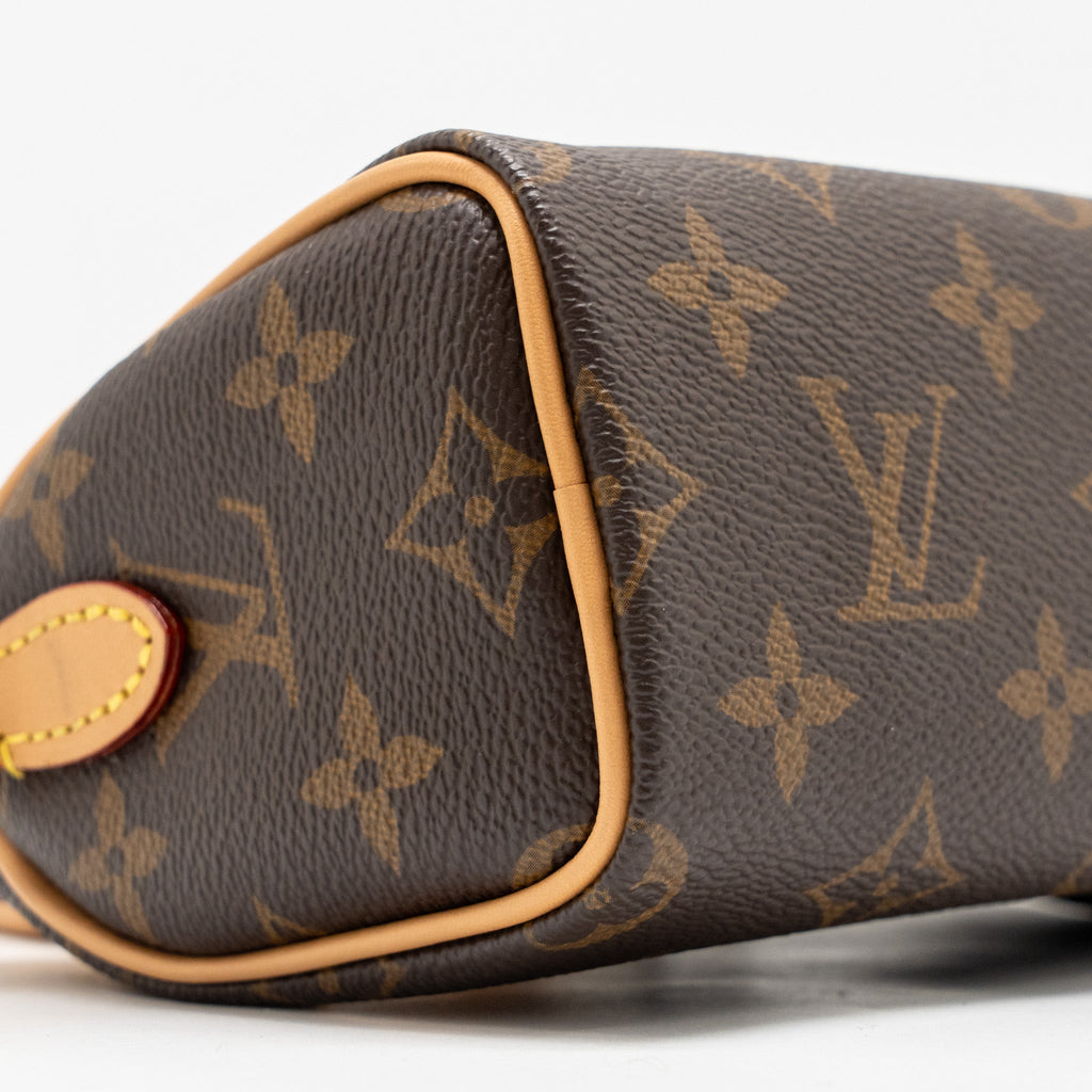 LOUIS VUITTON NANO SPEEDY MONOGRAM CANVAS GHW