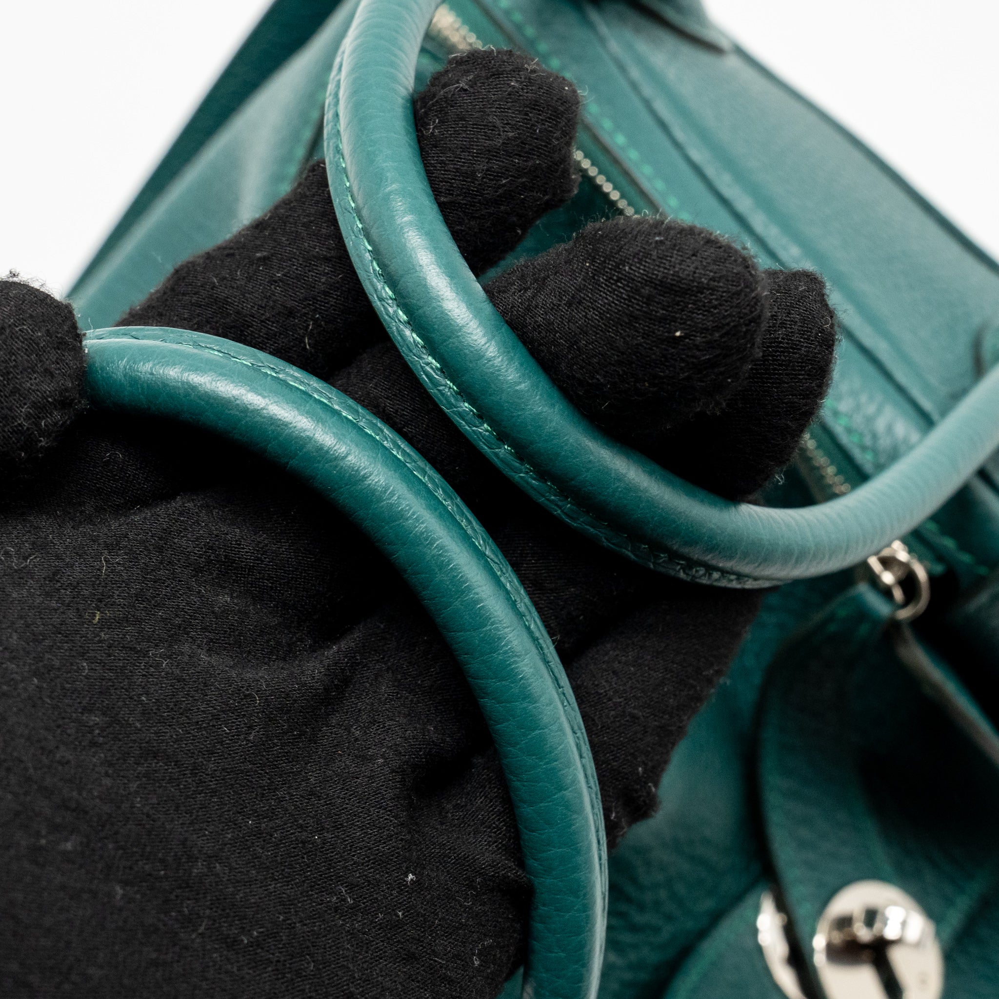 HERMES LINDY 26 CLEMENCE MALACHITE SHW