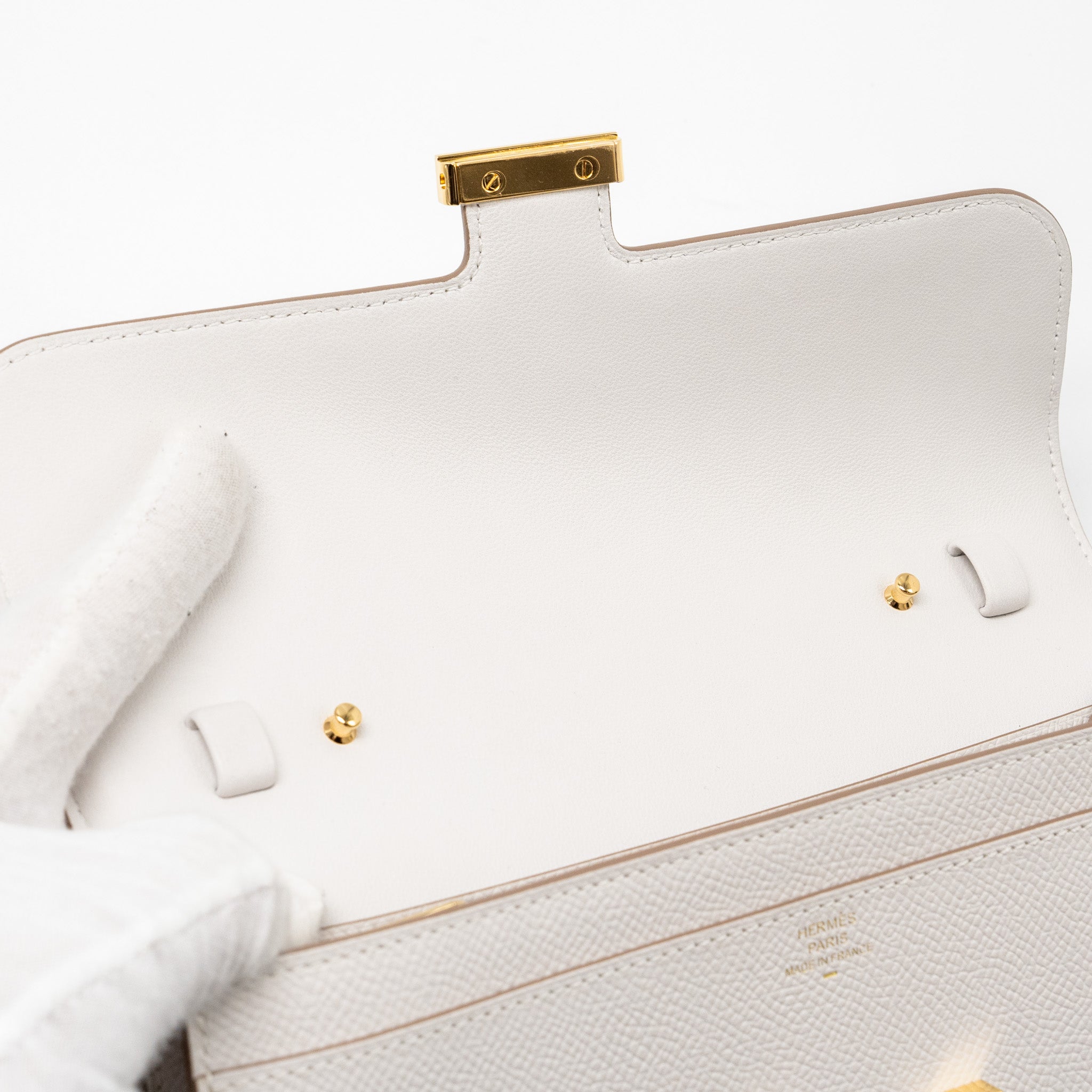 HERMES CONSTANCE TO GO EPSOM/LIZARD GRIS PALE/GRIS TOURTERELLE GHW