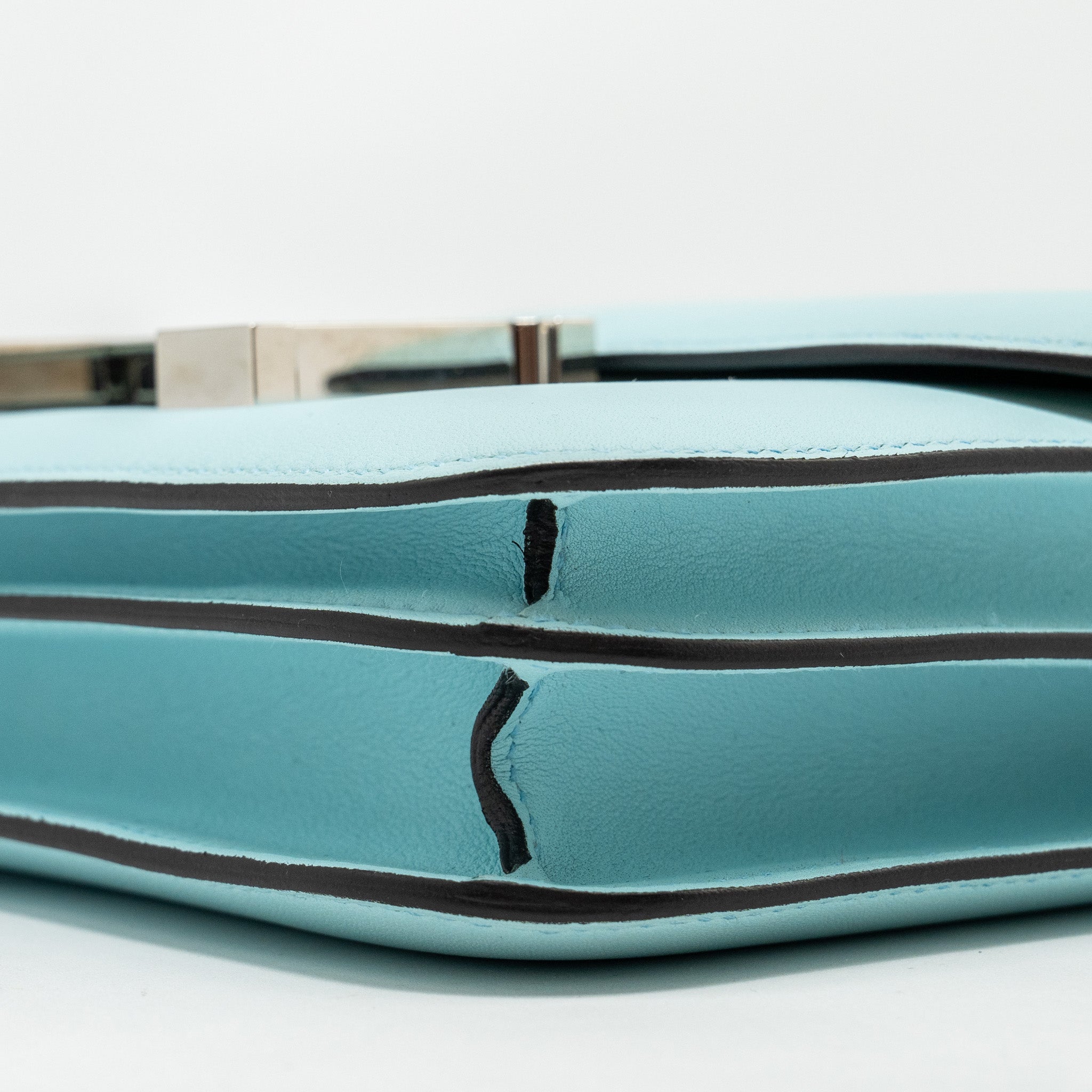 HERMES MINI CONSTANCE SWIFT BLUE ZEPHYR/CACTUS SHW
