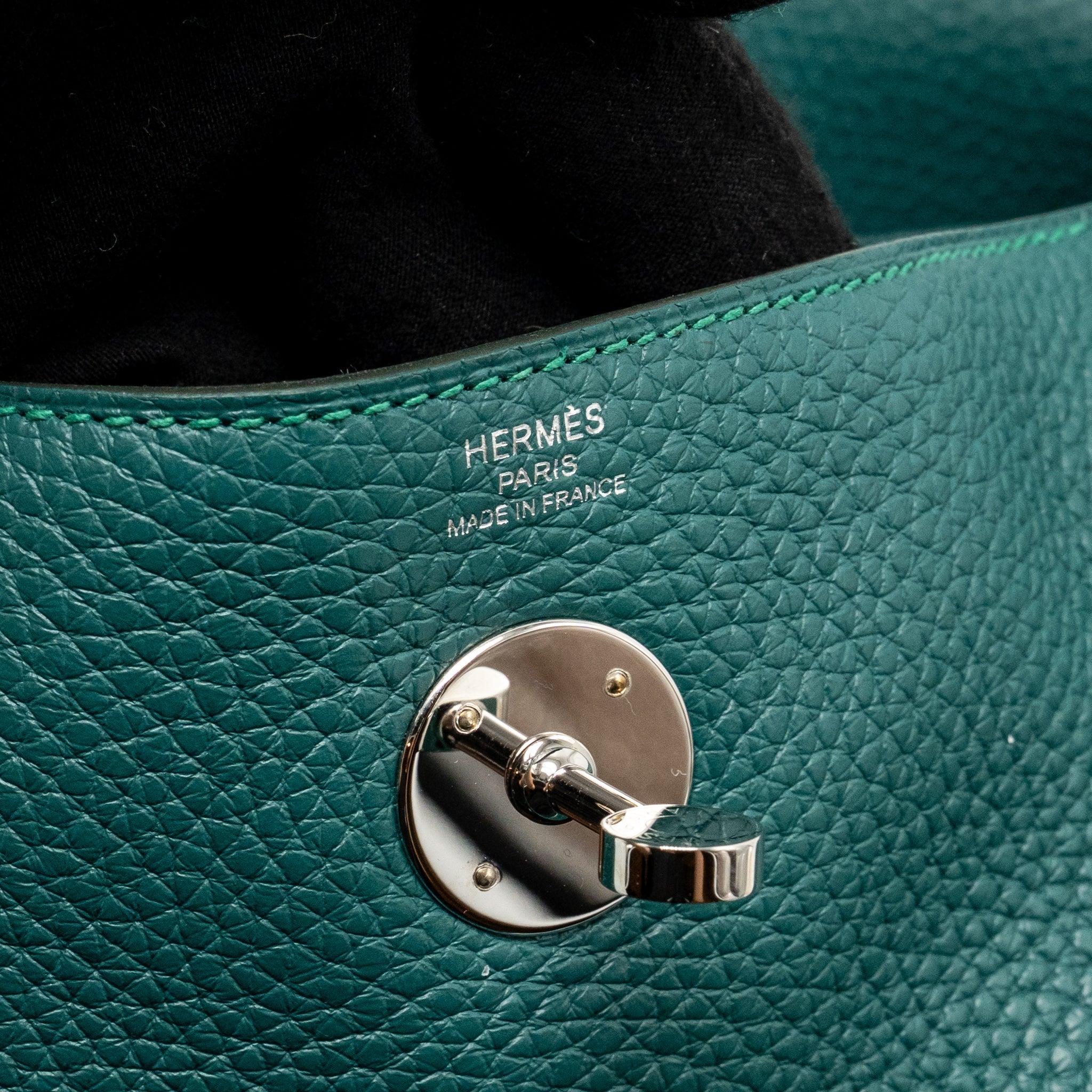 HERMES LINDY 26 CLEMENCE MALACHITE SHW