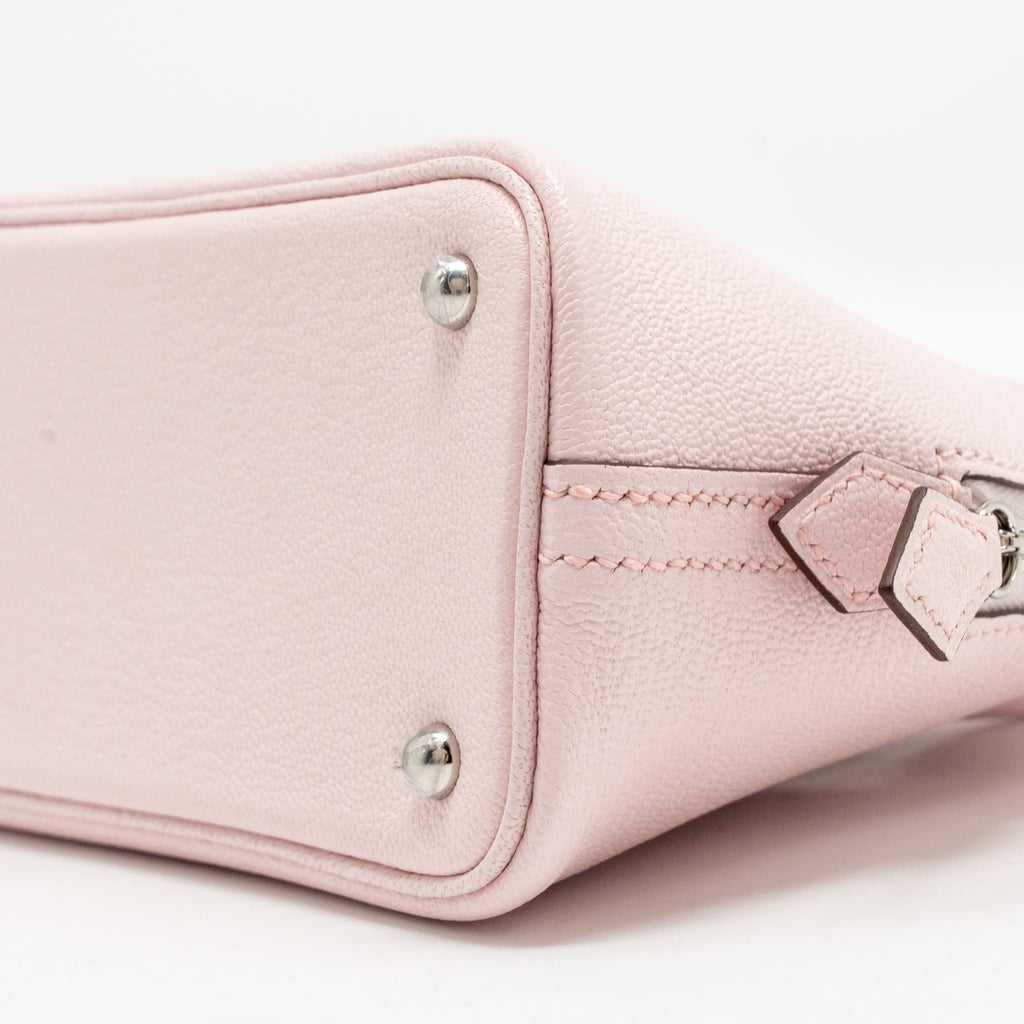 HERMES MINI BOLIDE 1923 CHEVRE MYSORE M7 ROSE DARLING SHW