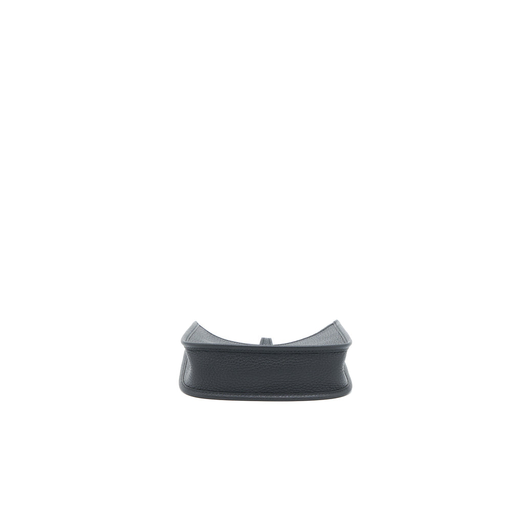HERMES MINI EVELYN CLEMENCE BLACK GHW