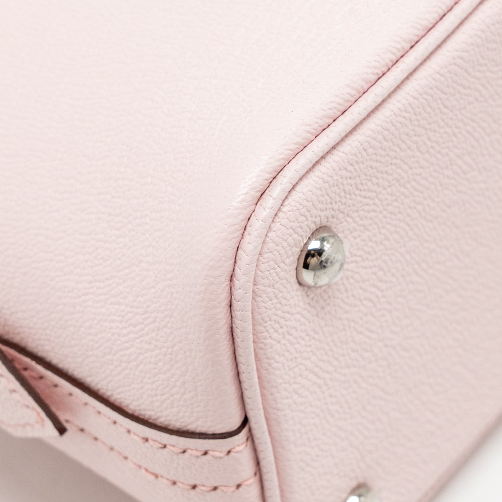 HERMES MINI BOLIDE 1923 CHEVRE MYSORE M7 ROSE DARLING SHW