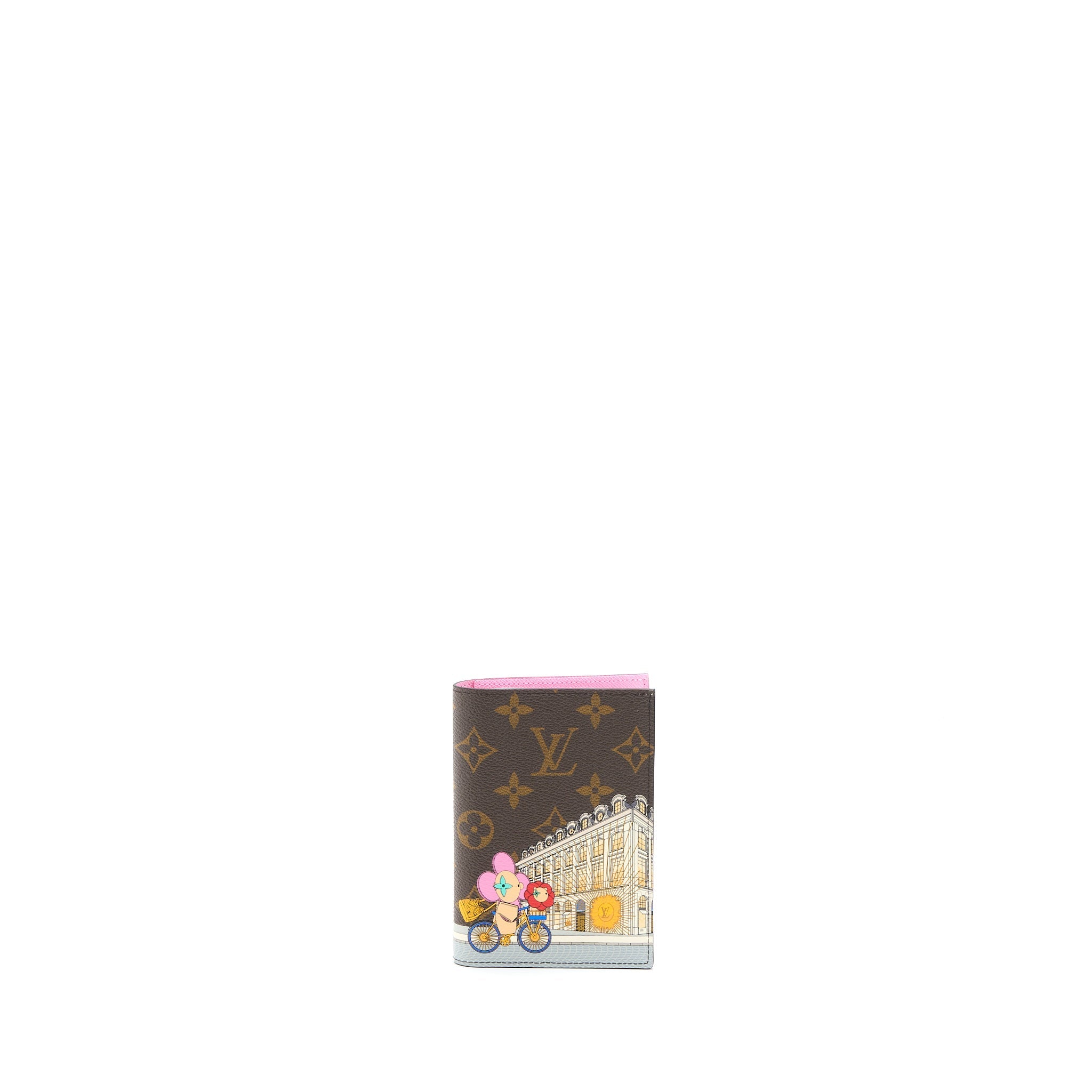 LOUIS VUITTON VIVIENNE HOLIDAYS PASSPORT COVER MONOGRAM CANVAS (NEW VERSION)