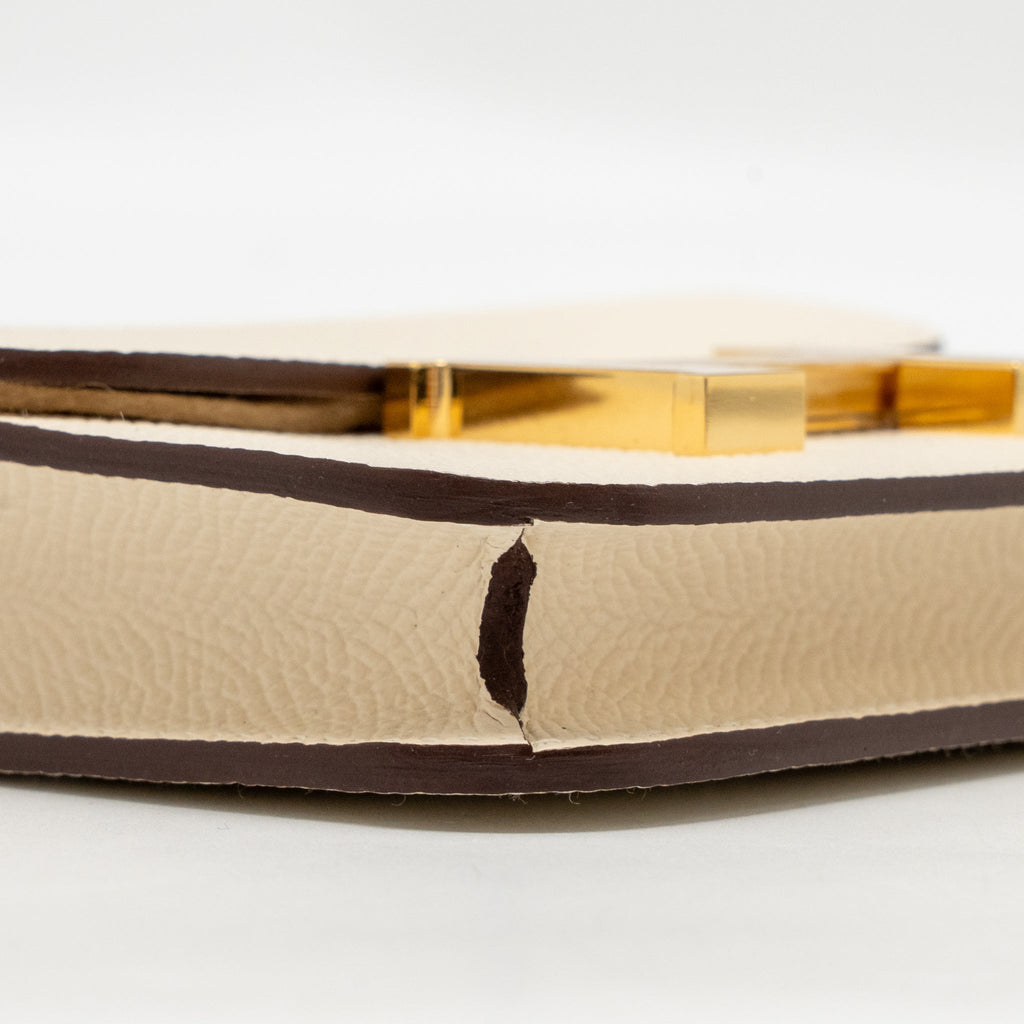 HERMES CONSTANCE SLIM EPSOM NATA GHW