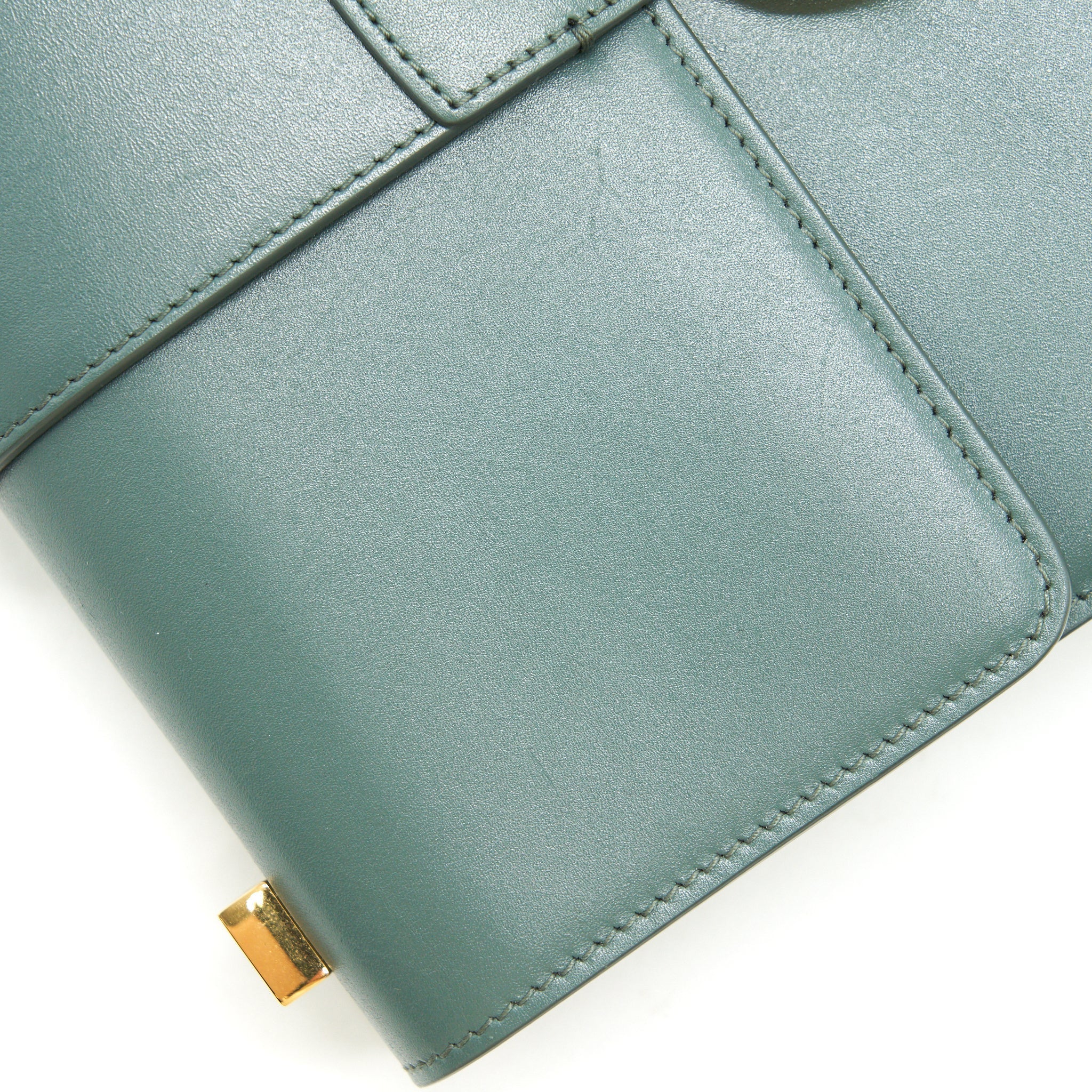 DIOR 30 MONTAIGNE MEDIUM FLAP BAG GREEN WITH GHW