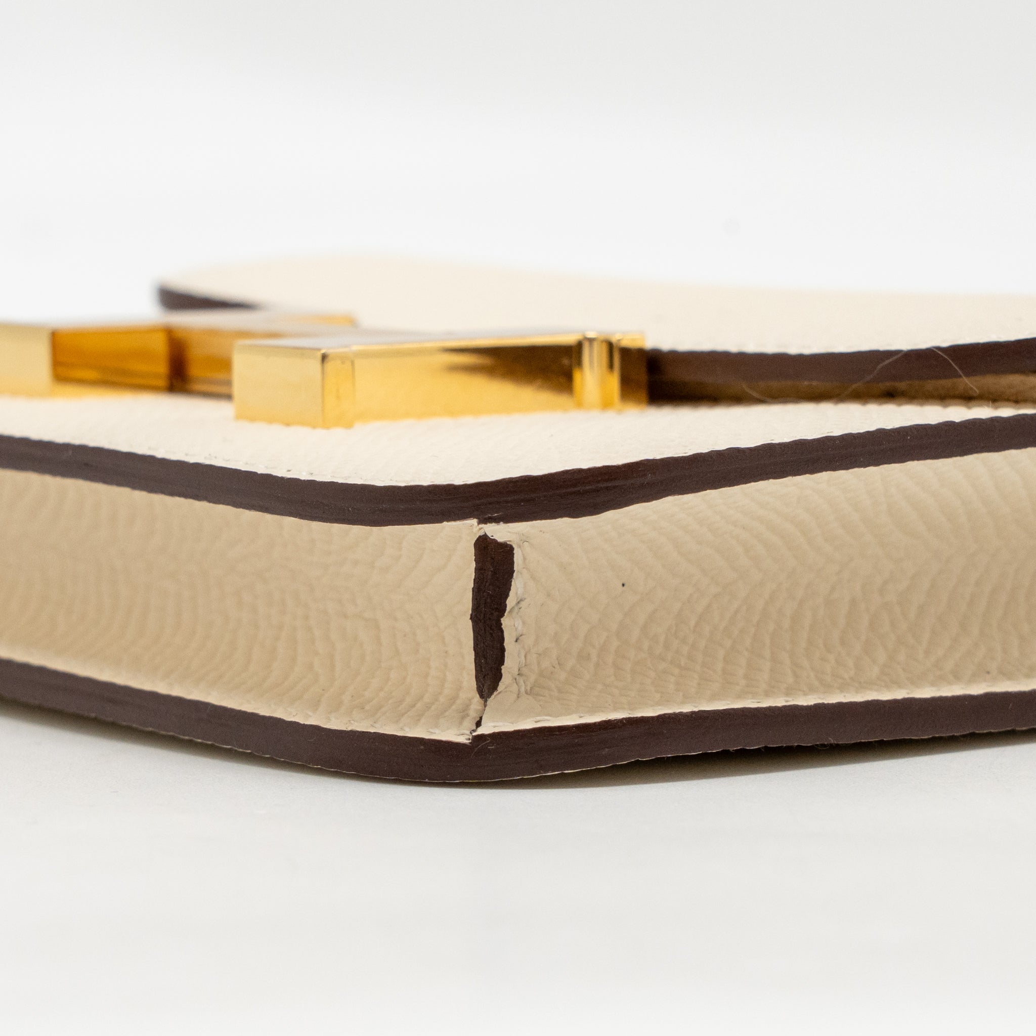 HERMES CONSTANCE SLIM EPSOM NATA GHW