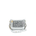 CHANEL SEASONAL TWEED SMALL GABRIELLE HOBO BAG GREY MULTICOLOUR HARDWARE