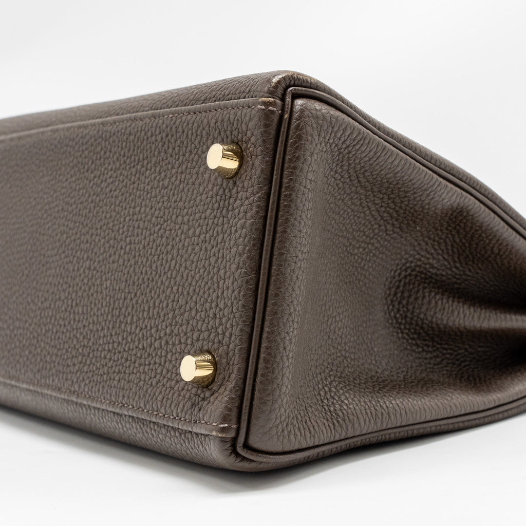 HERMES KELLY 28 TOGO C4 ECORCE GHW