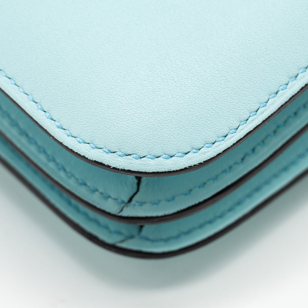 HERMES MINI CONSTANCE SWIFT BLUE ZEPHYR / CACTUS SHW