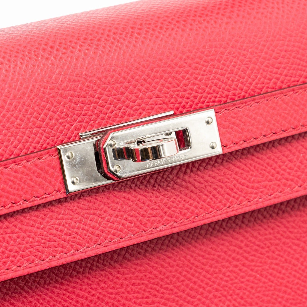 HERMES KELLY 25 EPSOM ROSE EXTREME SHW