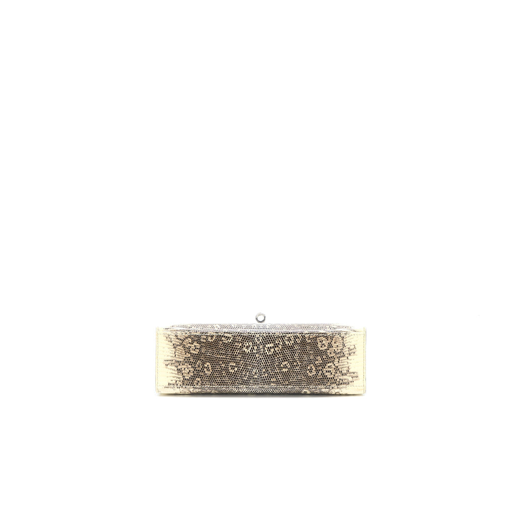 HERMES KELLY POCHETTE LIZARD 1B OMBRÉ SHW
