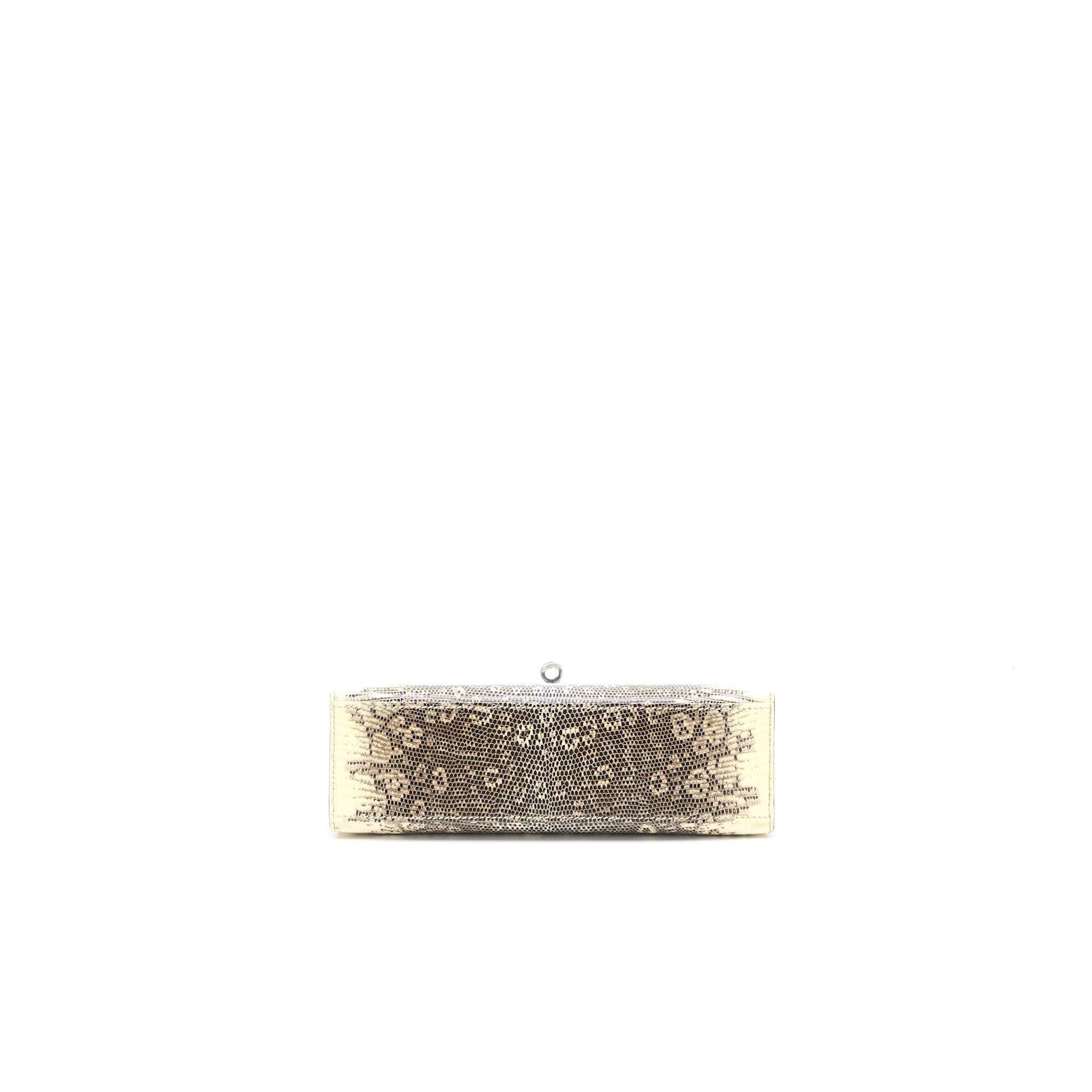 HERMES KELLY POCHETTE LIZARD 1B OMBRÉ SHW