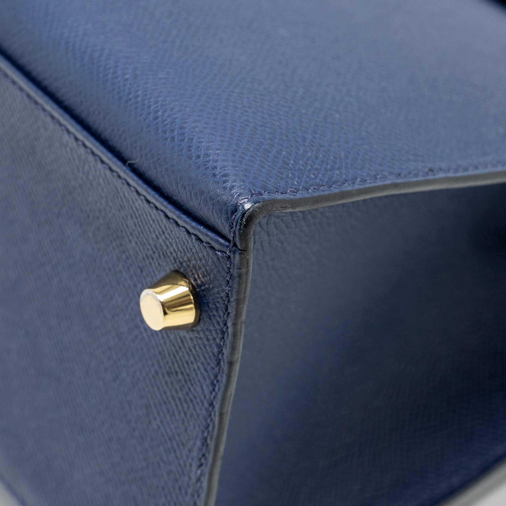 HERMES KELLY 32 EPSOM BLUE SAPPHIRE GHW